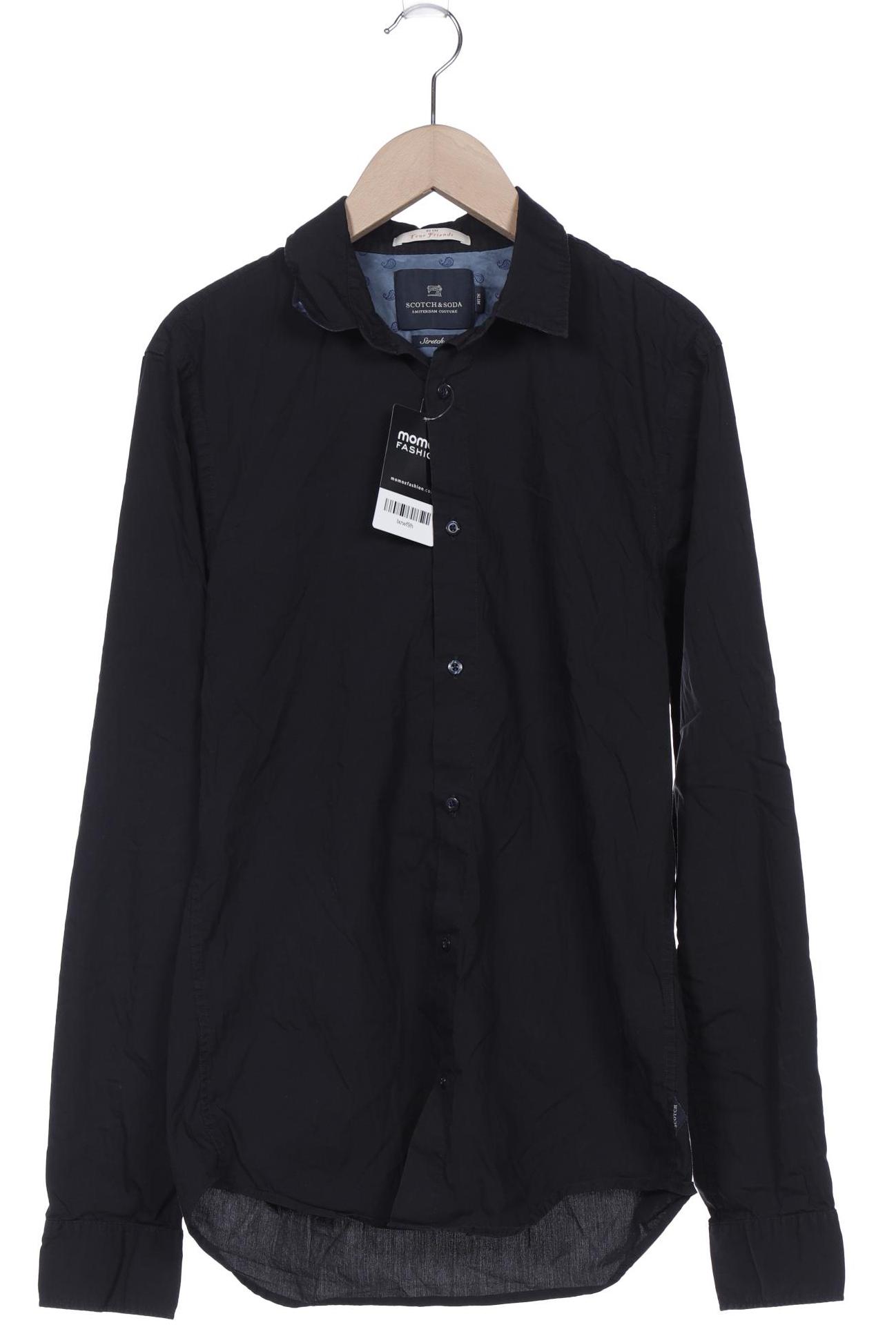 

Scotch & Soda Herren Hemd, schwarz, Gr. 46