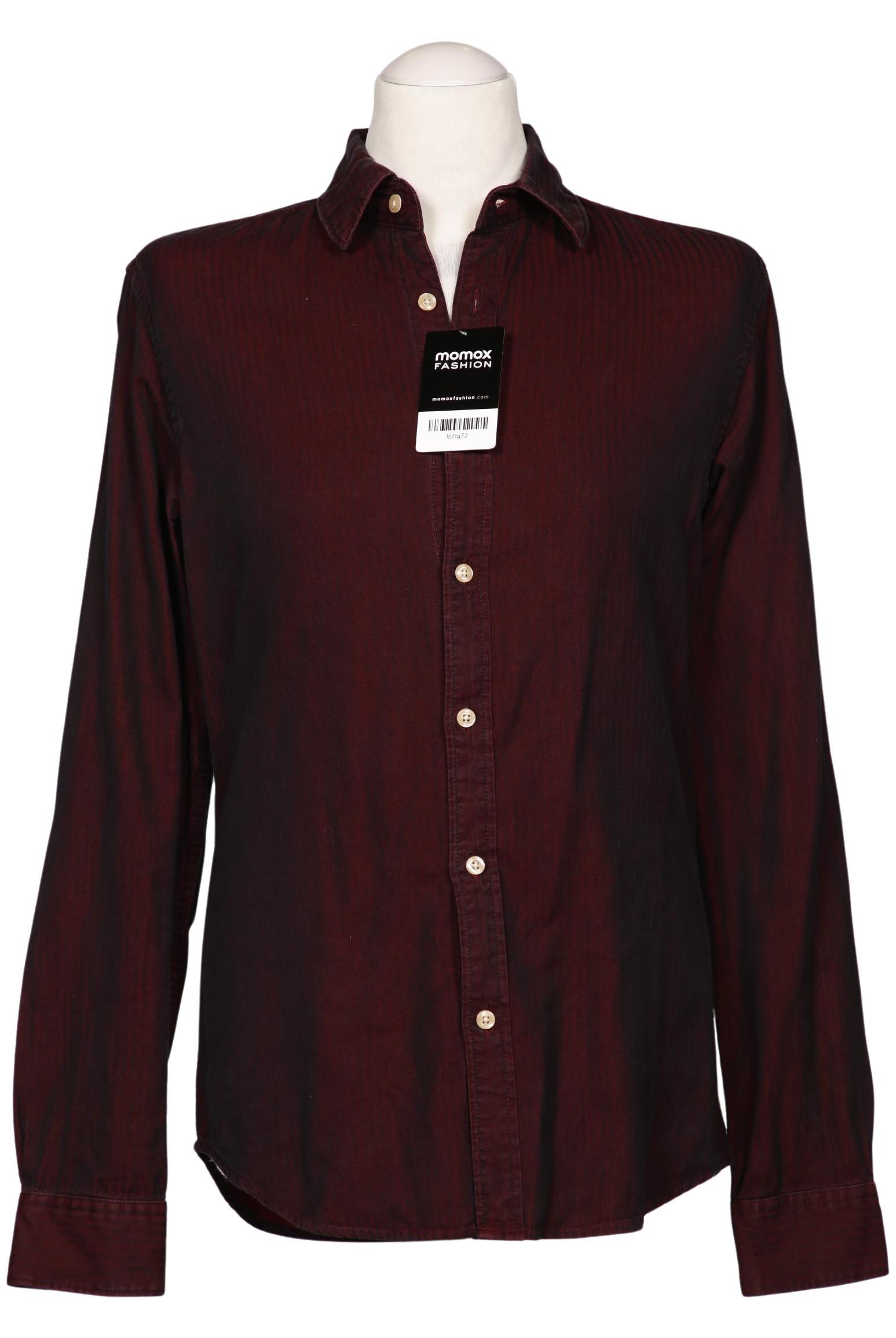 

Scotch & Soda Herren Hemd, bordeaux, Gr. 48
