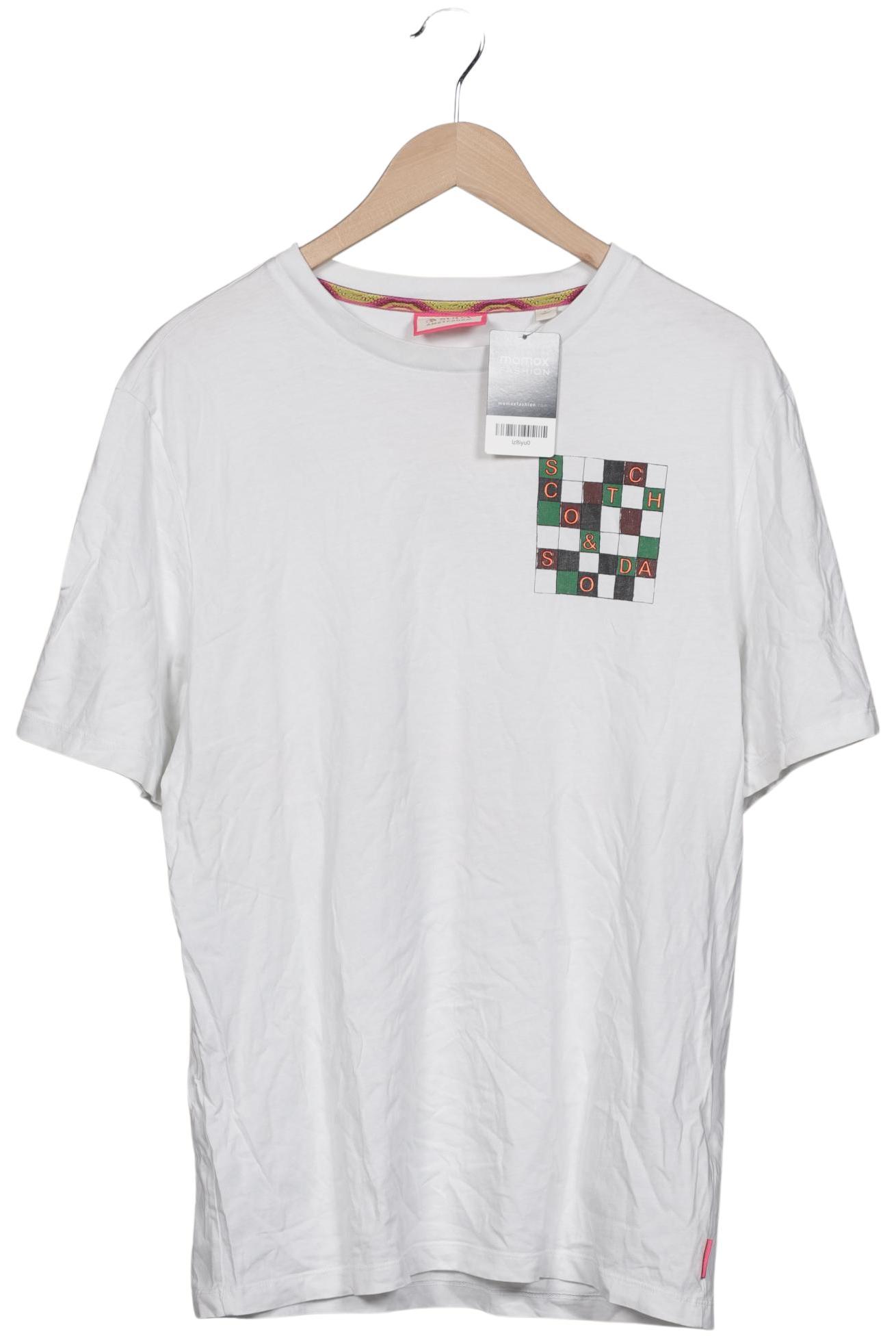 

Scotch & Soda Herren T-Shirt, weiß, Gr. 52