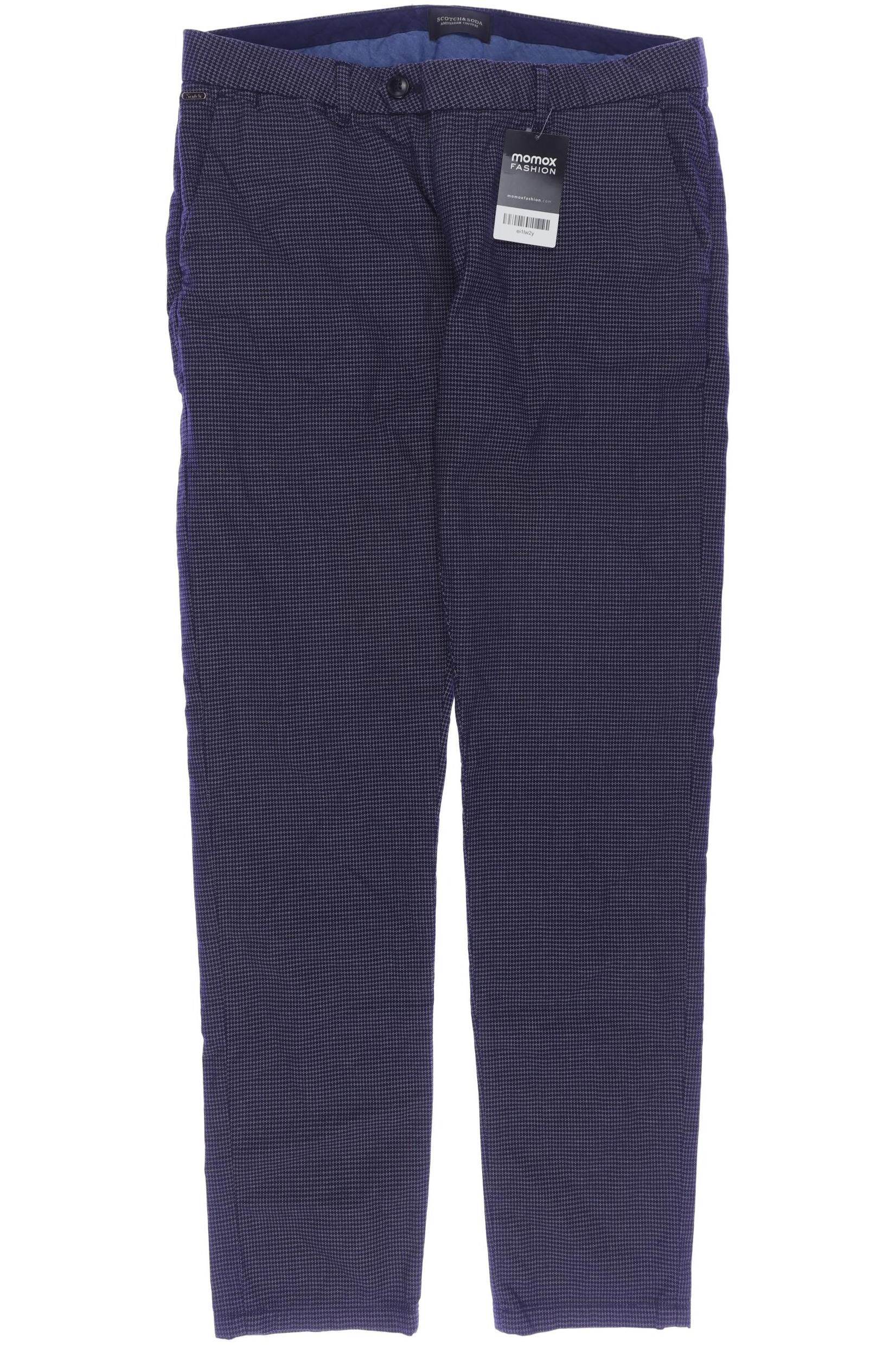 

Scotch & Soda Herren Stoffhose, marineblau, Gr. 33