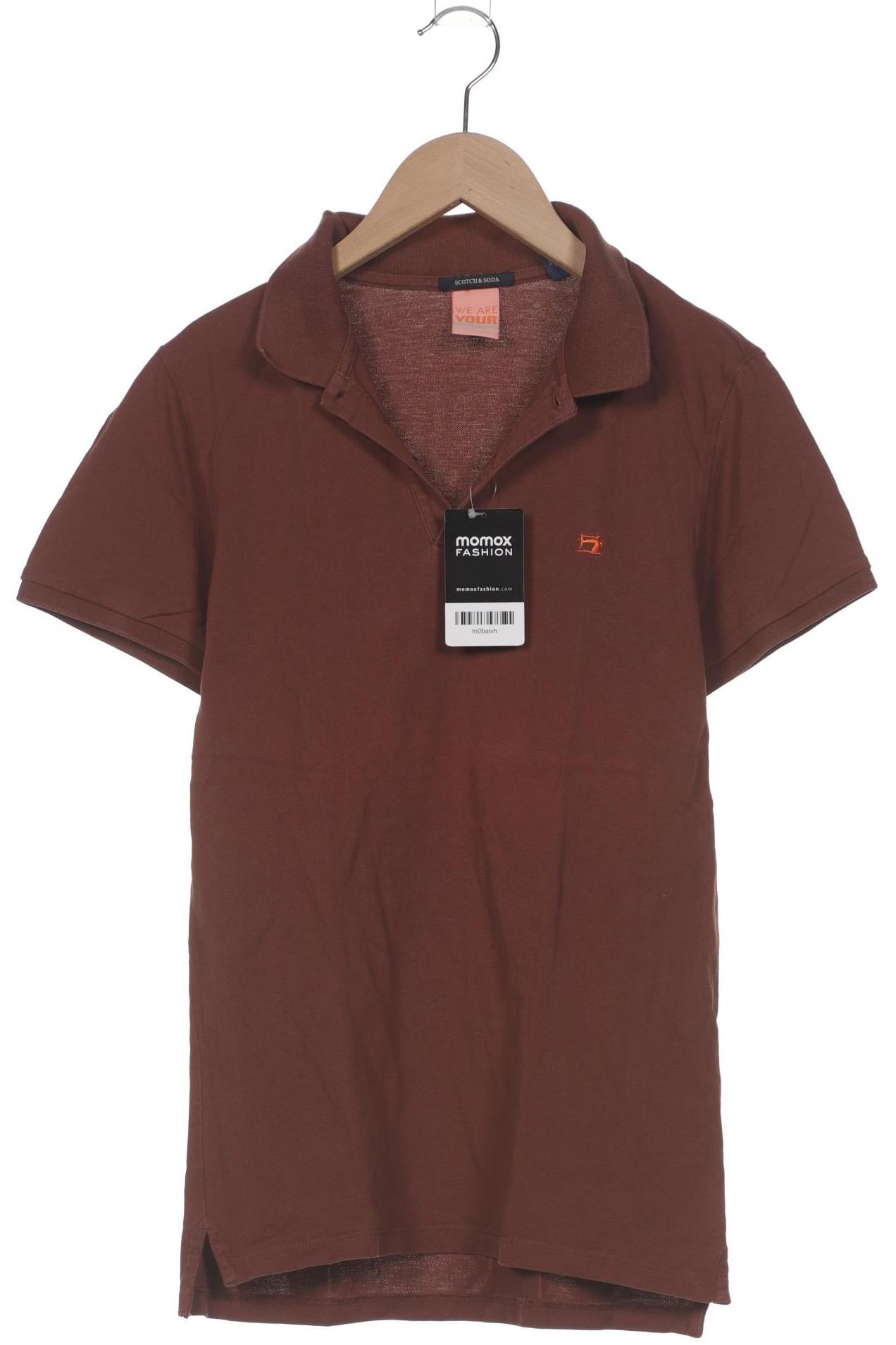

Scotch & Soda Herren Poloshirt, braun, Gr. 46