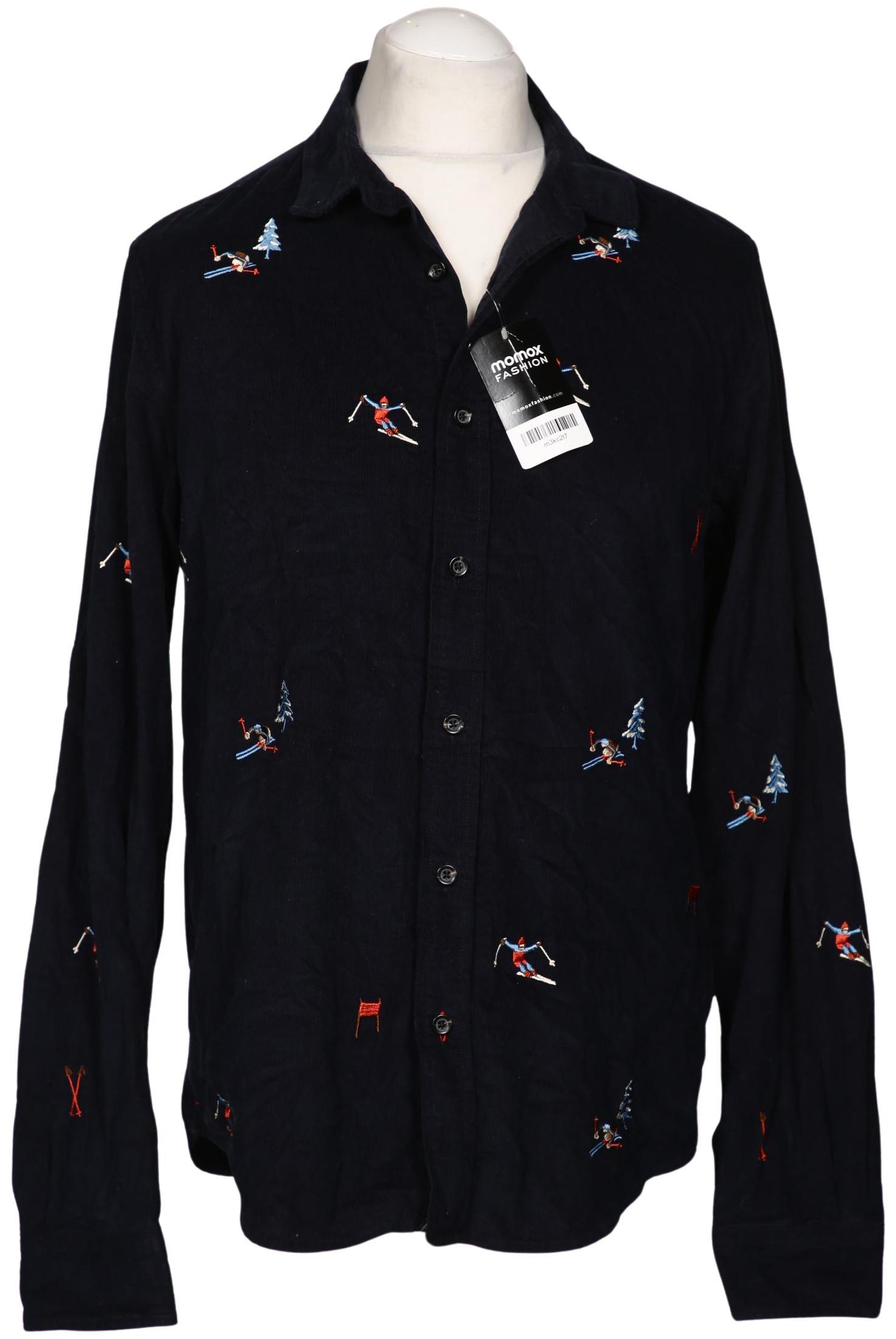 

Scotch & Soda Herren Hemd, marineblau, Gr. 52