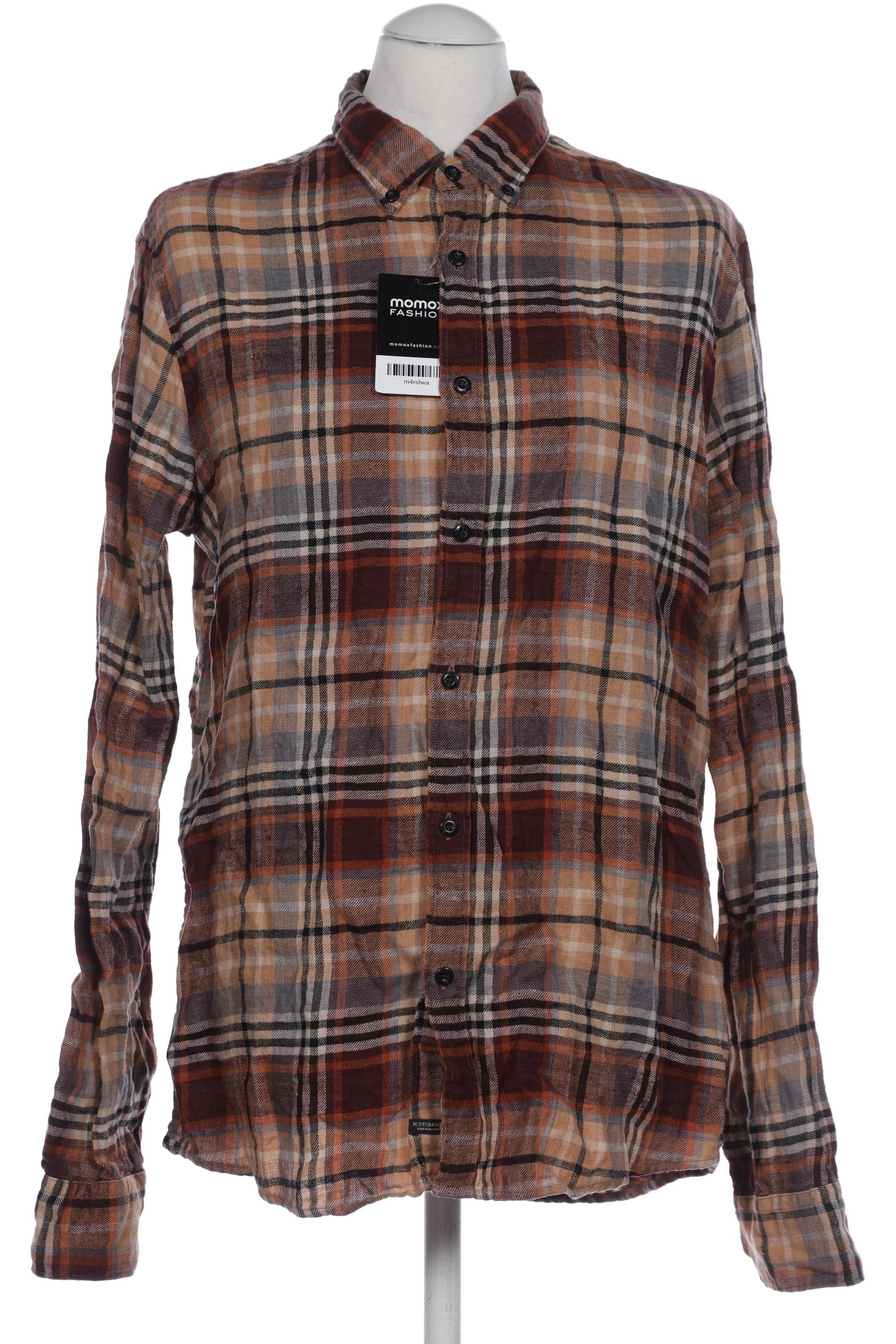 

Scotch & Soda Herren Hemd, beige, Gr. 52