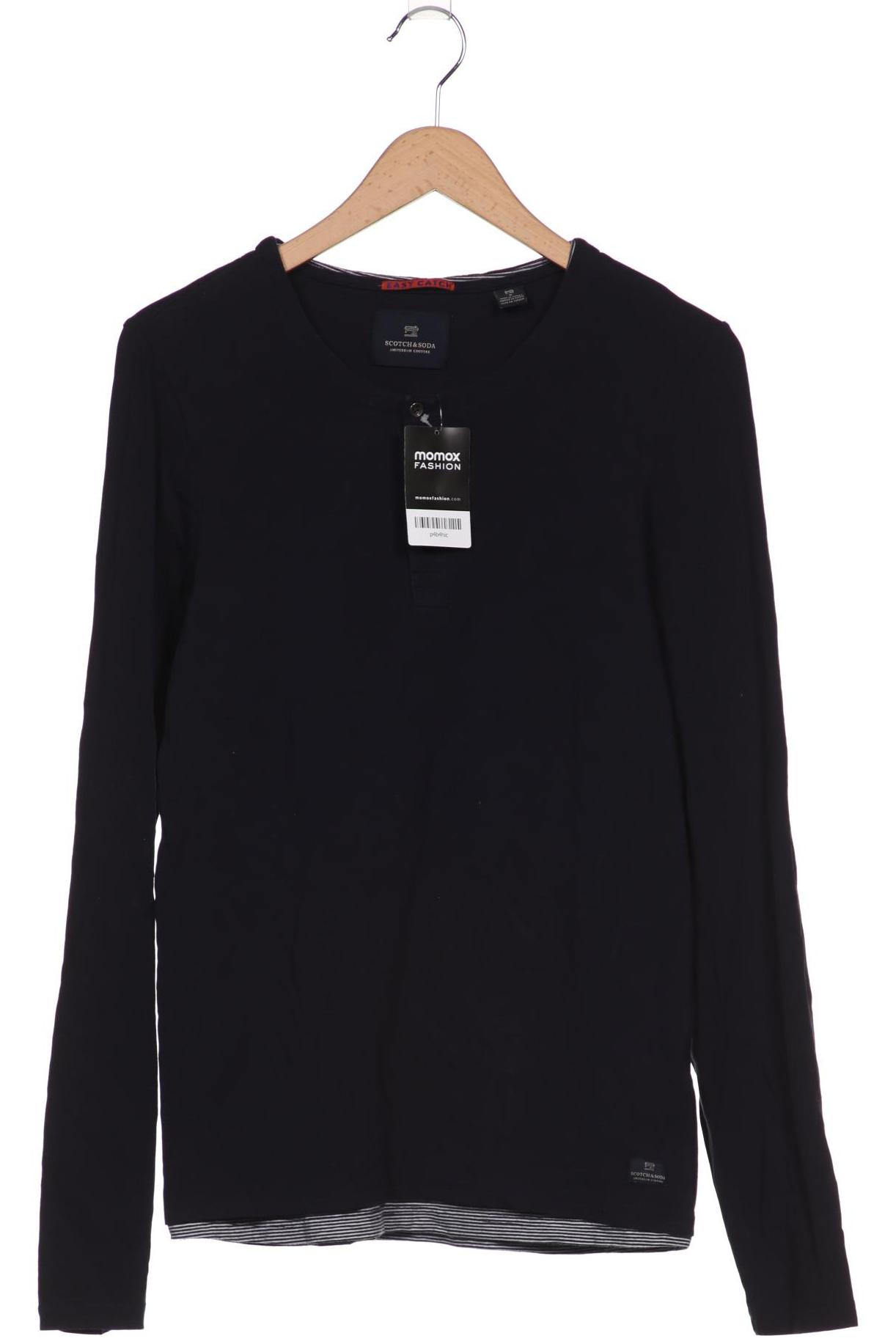 

Scotch & Soda Herren Langarmshirt, marineblau