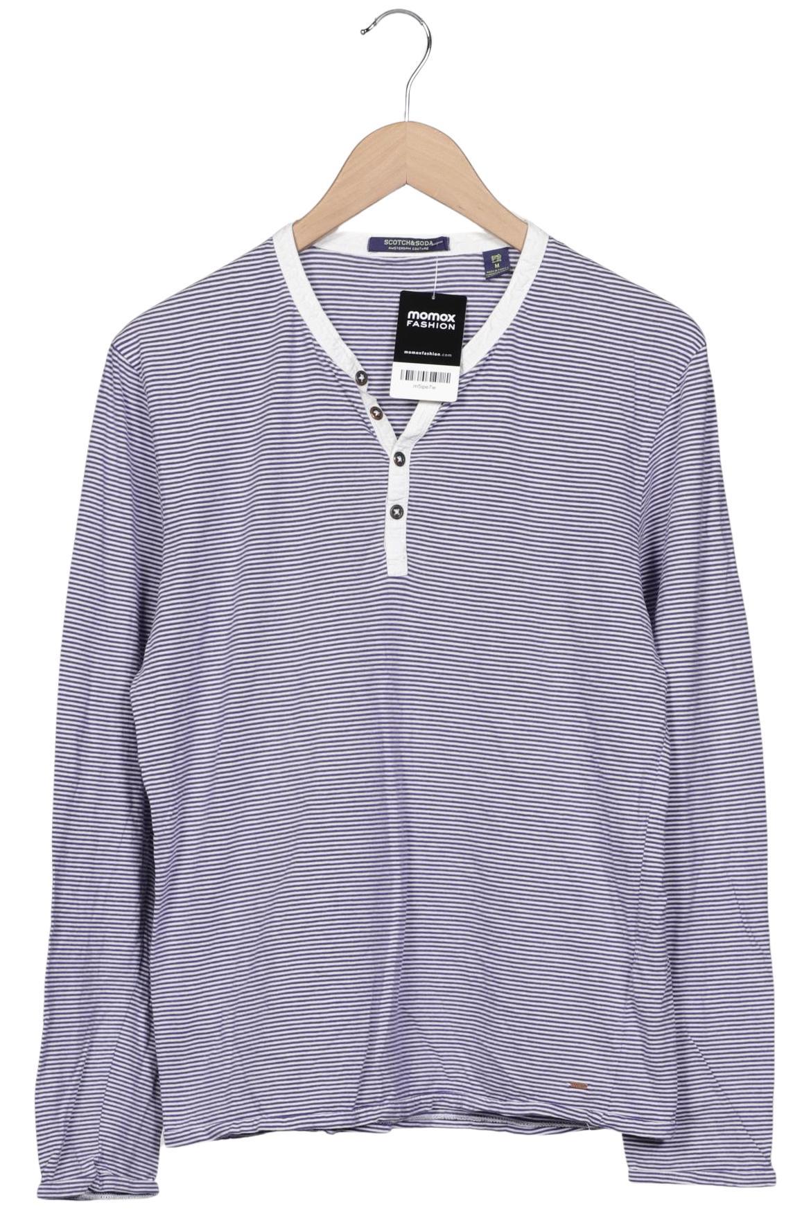 

Scotch & Soda Herren Langarmshirt, weiß, Gr. 48