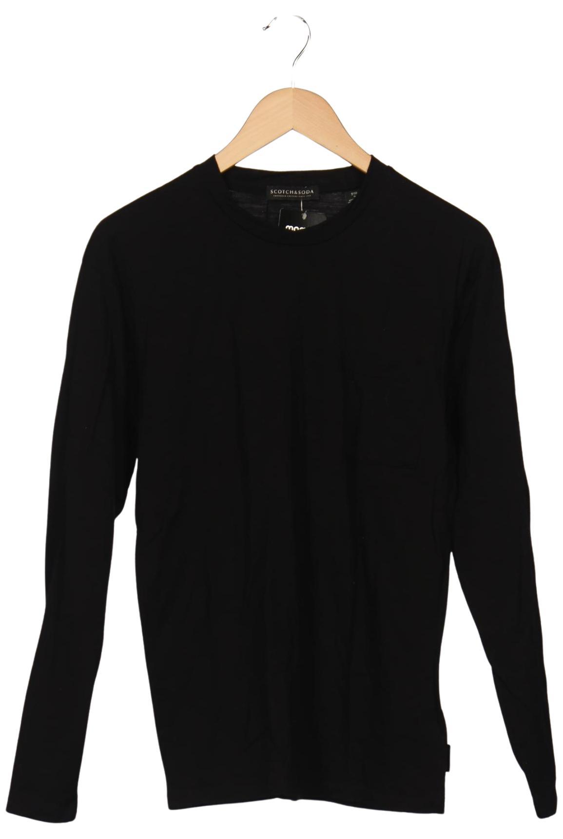 

Scotch & Soda Herren Langarmshirt, schwarz, Gr. 46