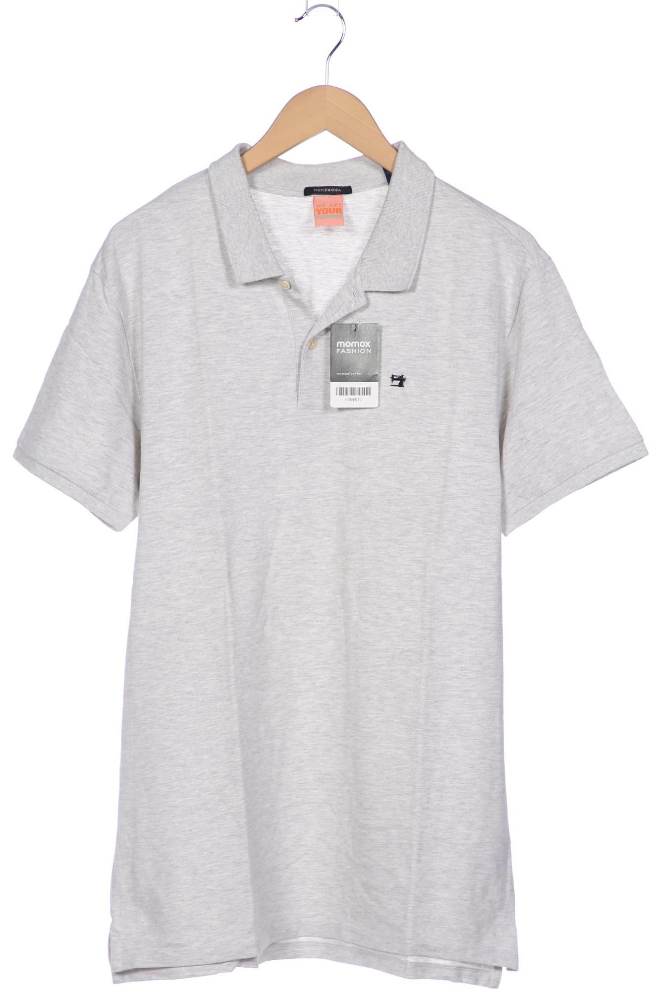 

Scotch & Soda Herren Poloshirt, grau, Gr. 56