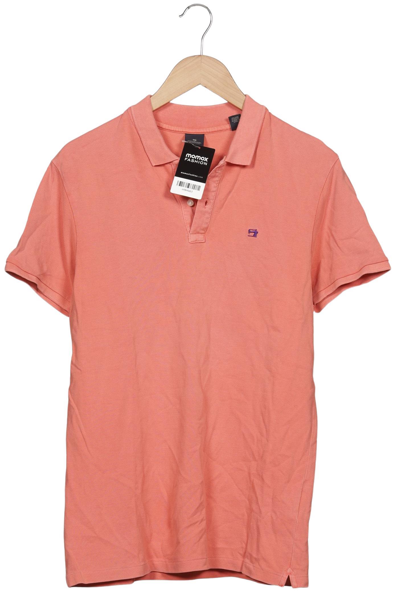 

Scotch & Soda Herren Poloshirt, orange, Gr. 48
