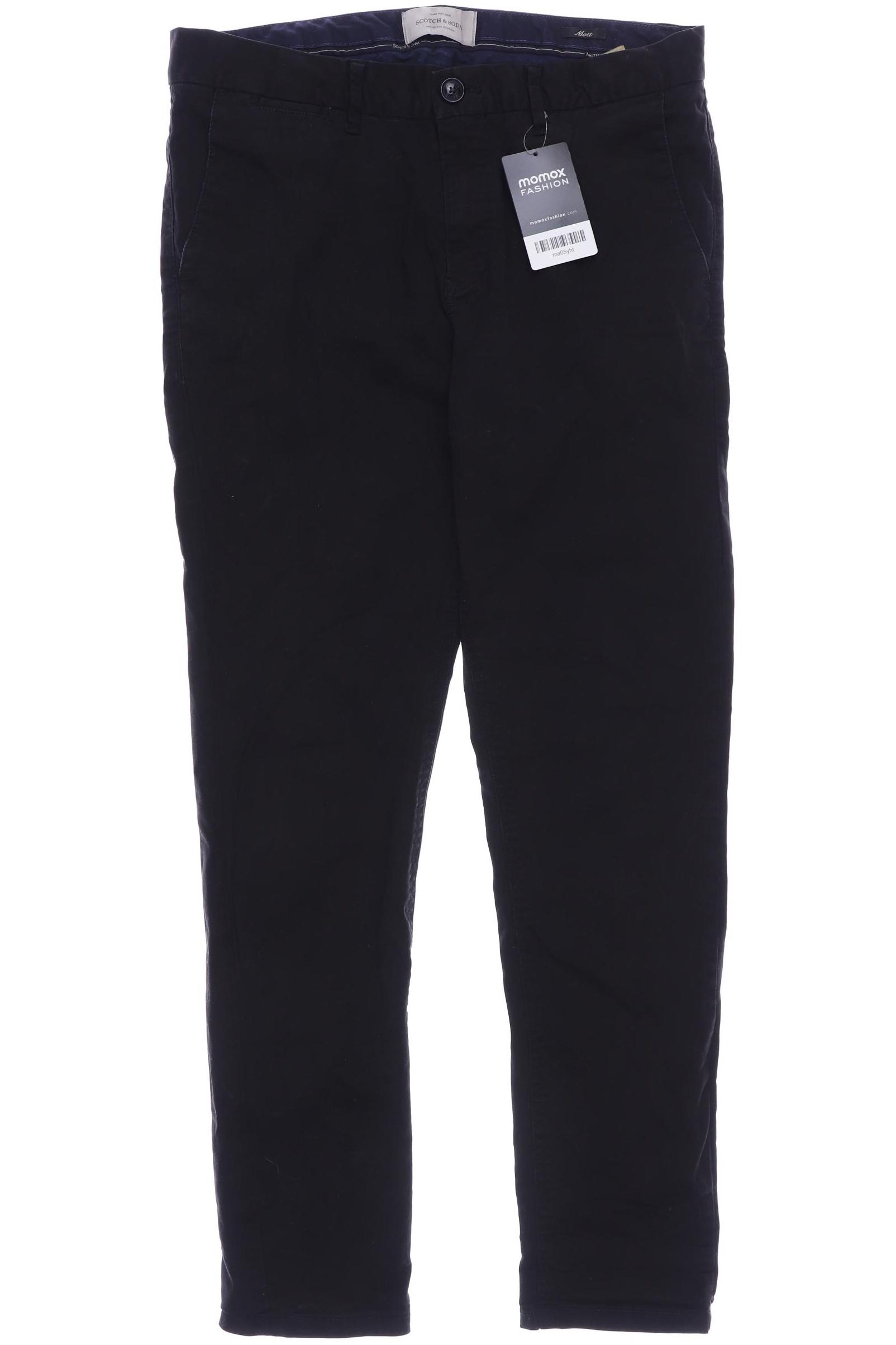 

Scotch & Soda Herren Stoffhose, schwarz