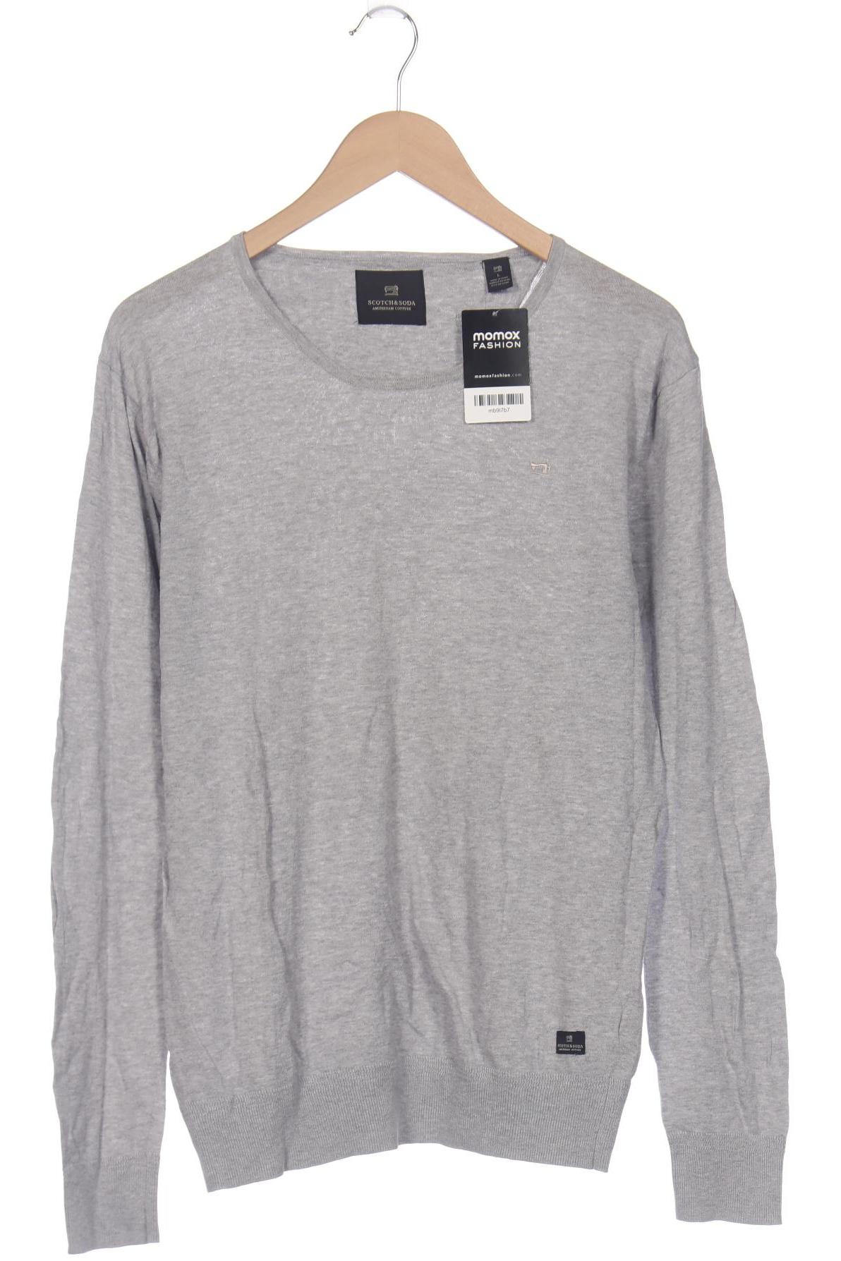

Scotch & Soda Herren Langarmshirt, grau, Gr. 52