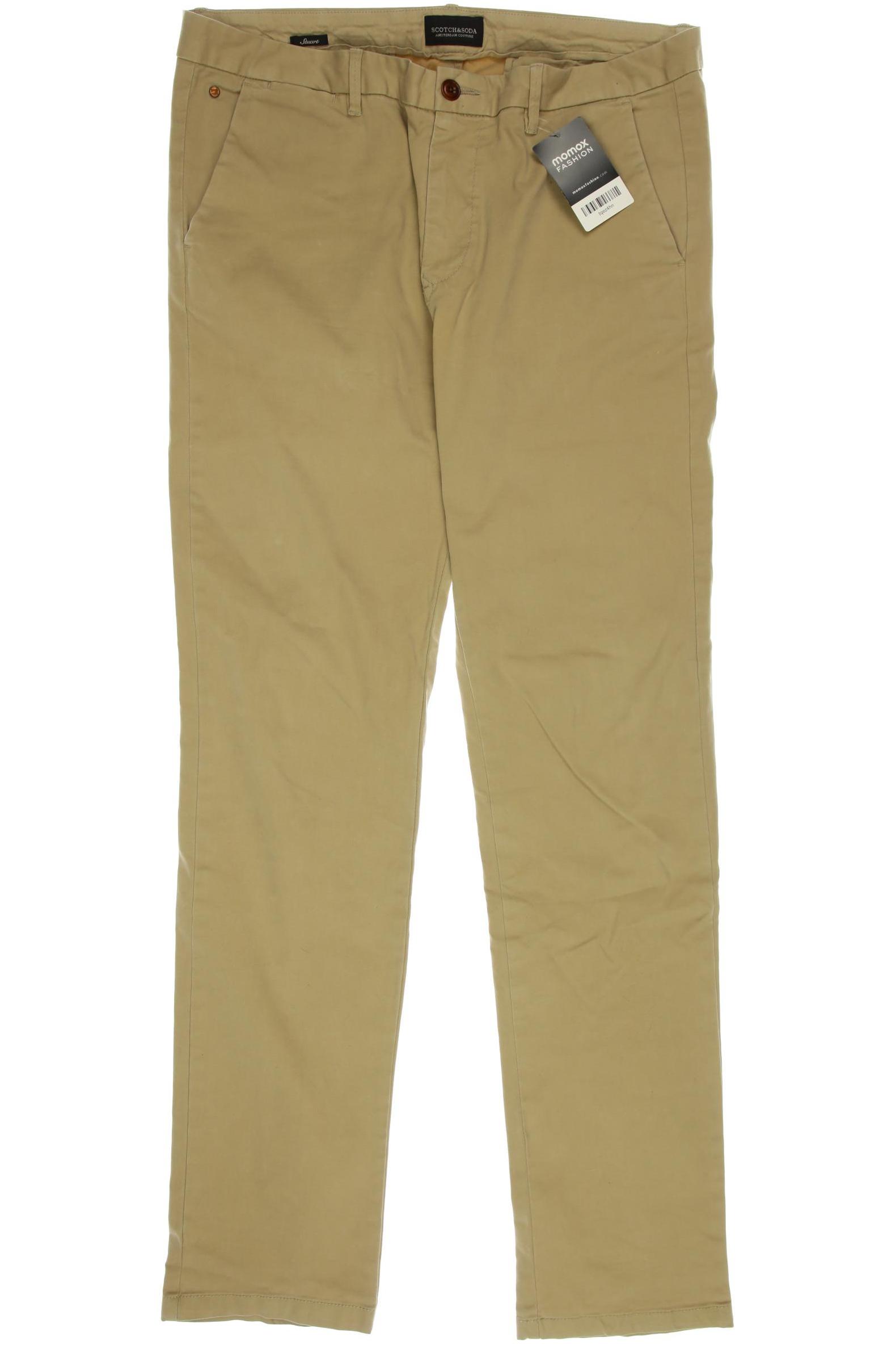 

Scotch & Soda Herren Stoffhose, beige