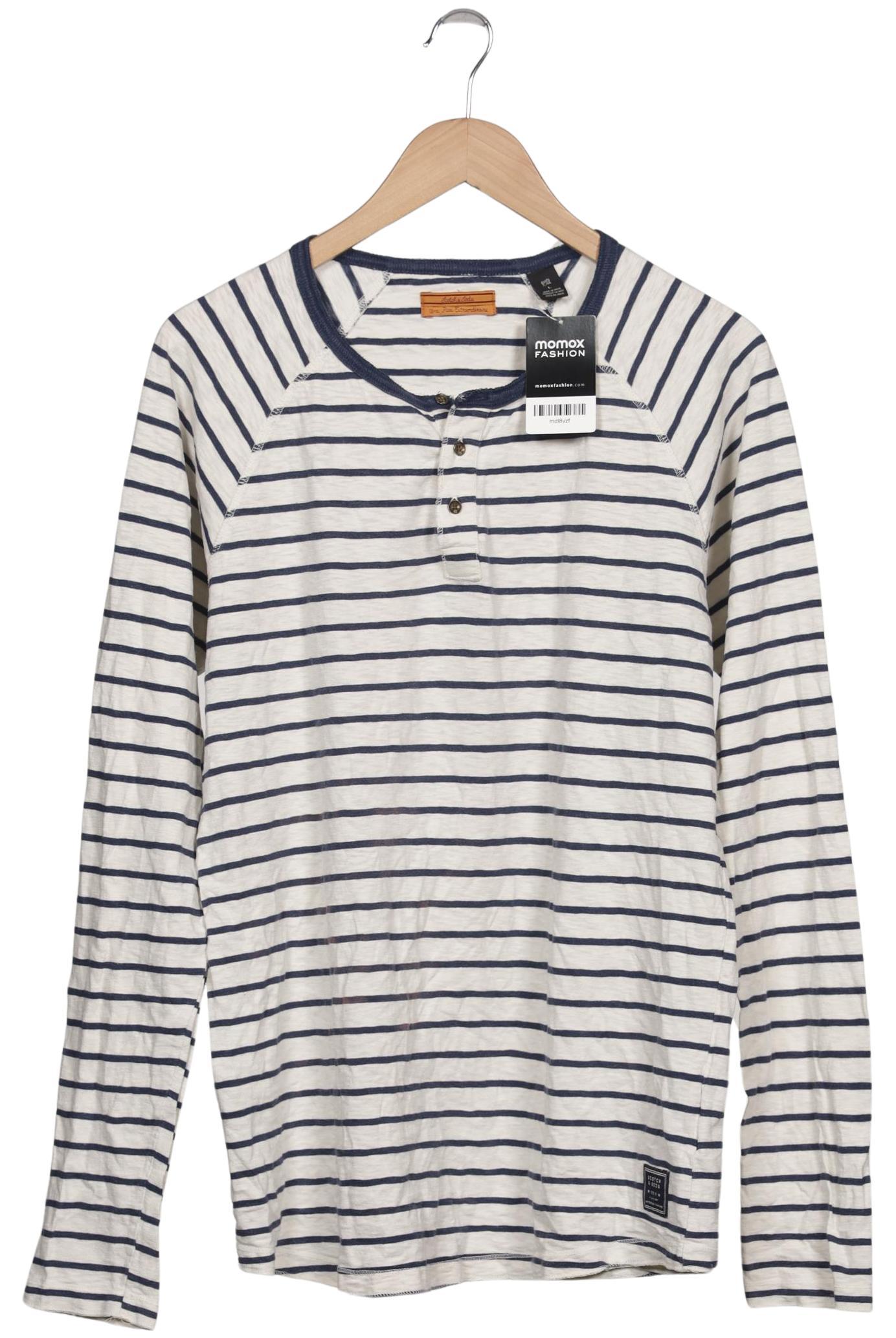 

Scotch & Soda Herren Langarmshirt, mehrfarbig, Gr. 52