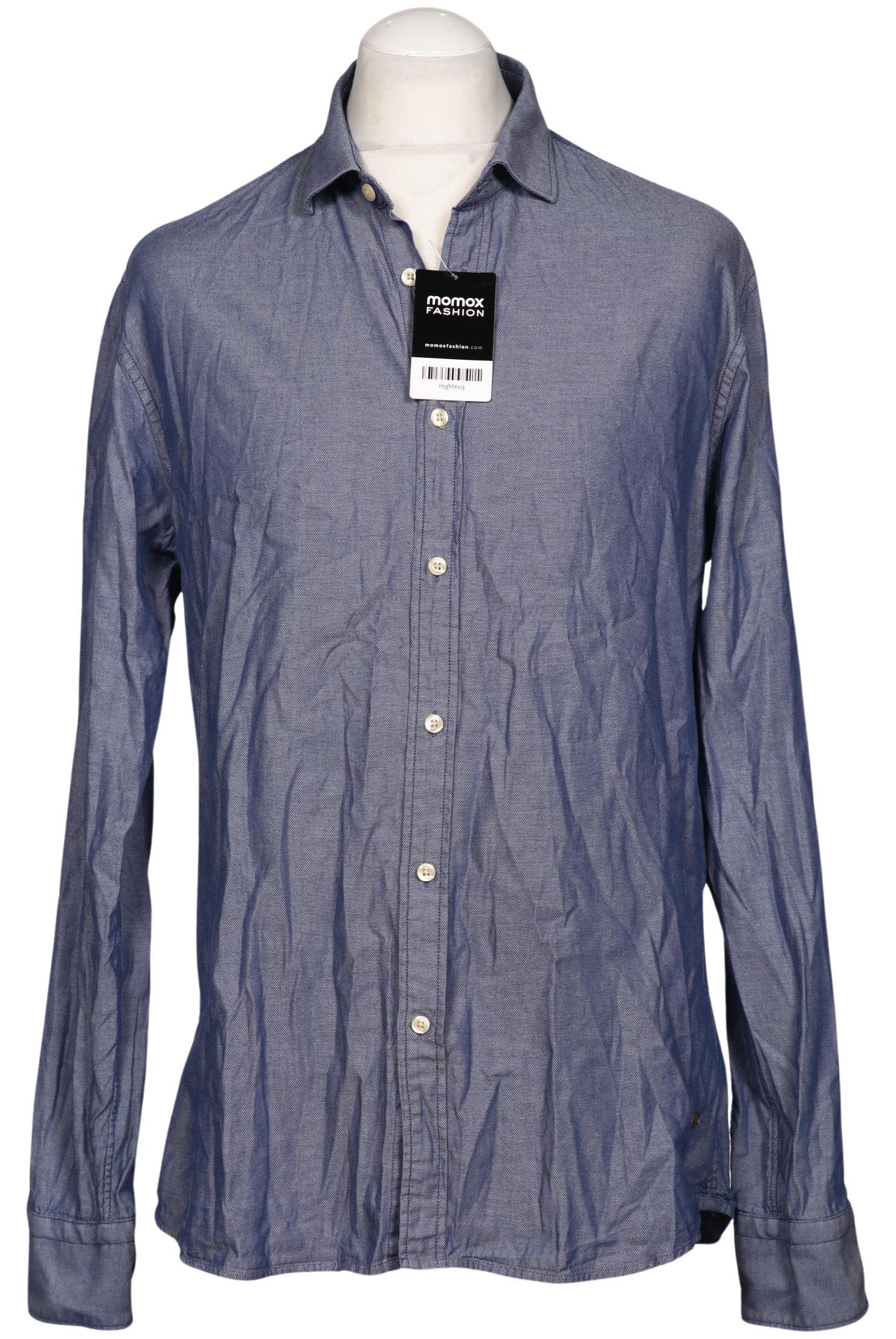 

Scotch & Soda Herren Hemd, blau, Gr. 54