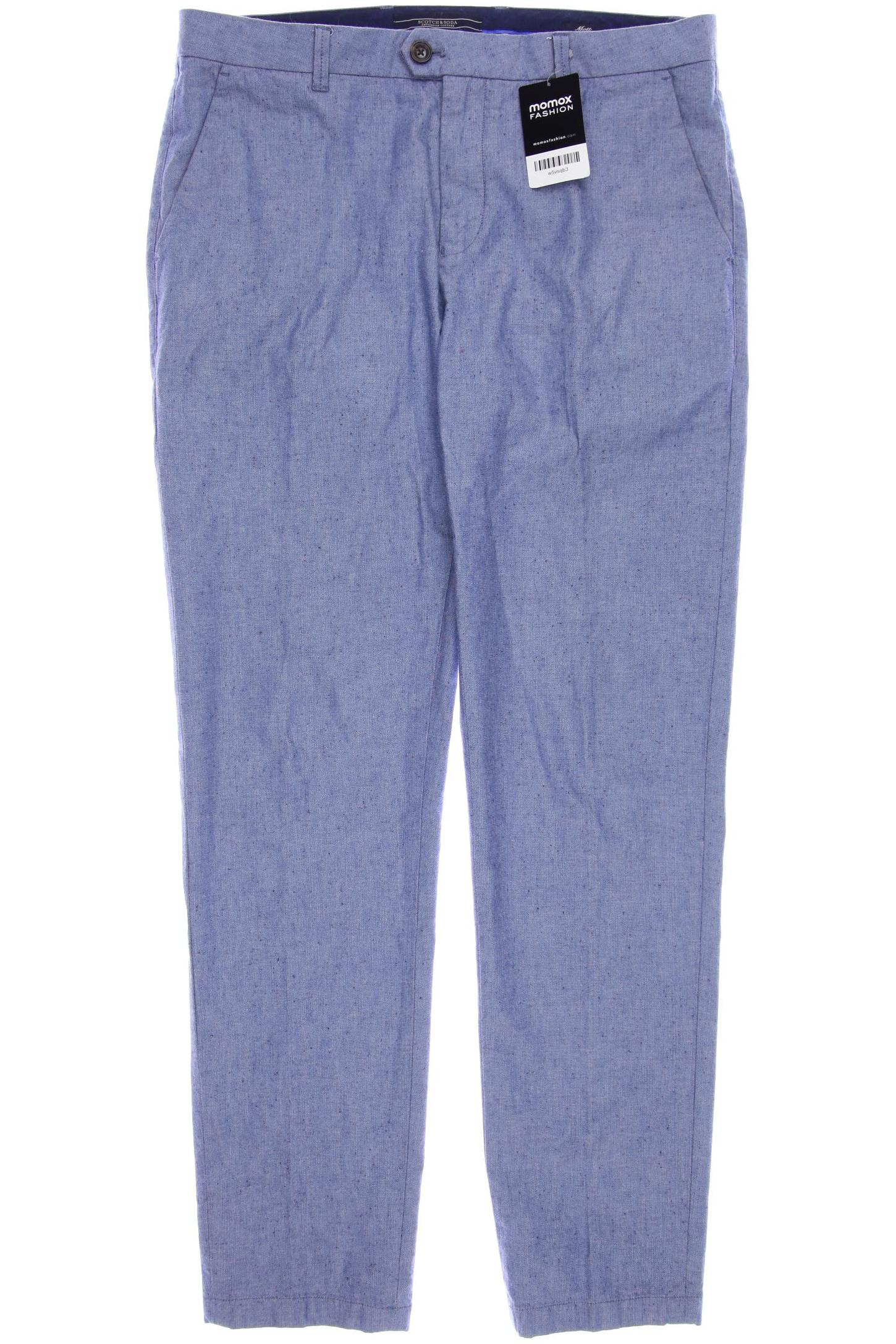 

Scotch & Soda Herren Stoffhose, blau