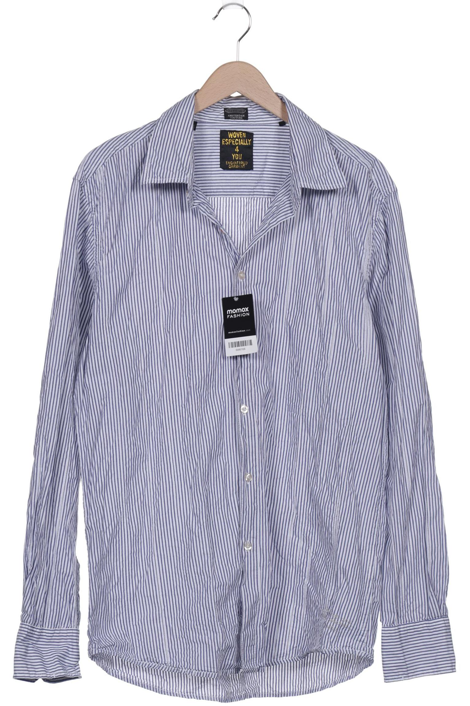

Scotch & Soda Herren Hemd, blau, Gr. 56