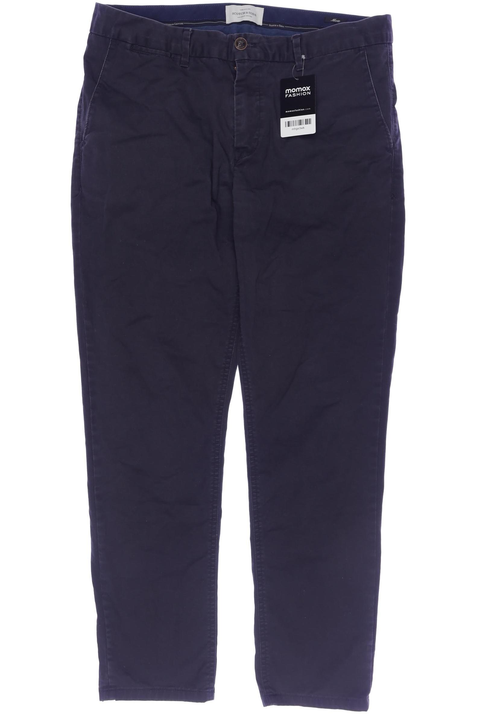 

Scotch & Soda Herren Stoffhose, marineblau, Gr. 32