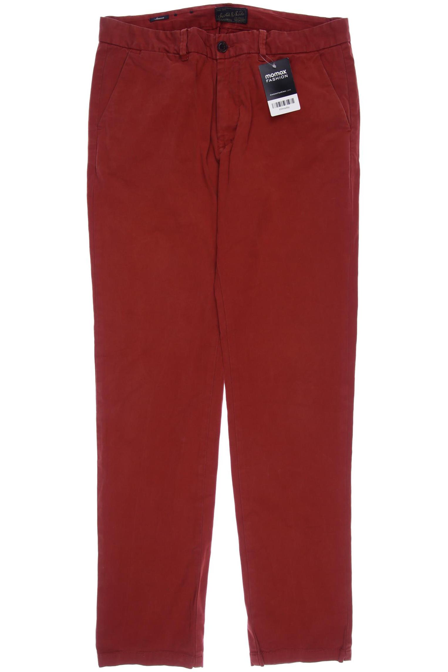 

Scotch & Soda Herren Stoffhose, rot, Gr. 32