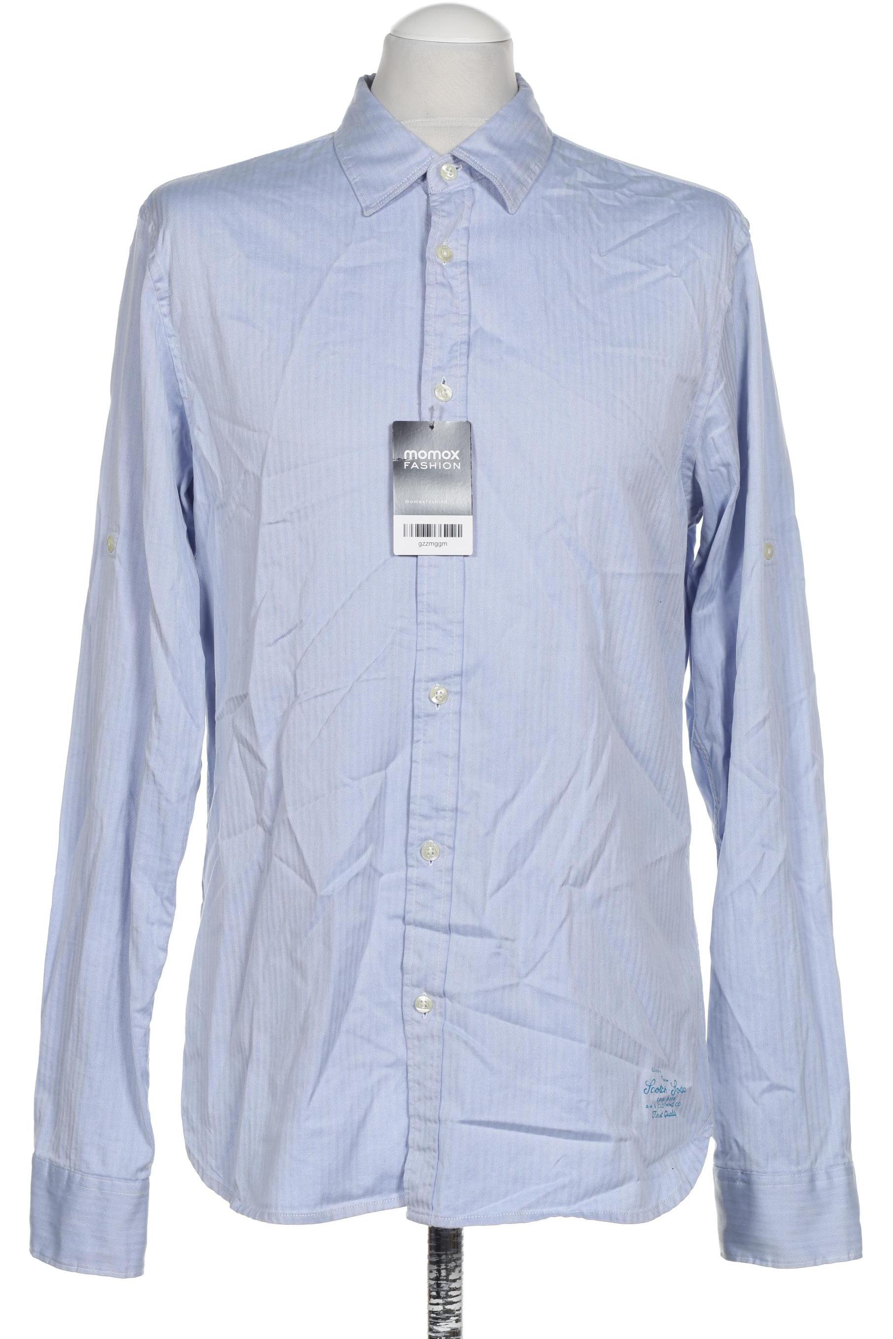 

Scotch & Soda Herren Hemd, hellblau, Gr. 52