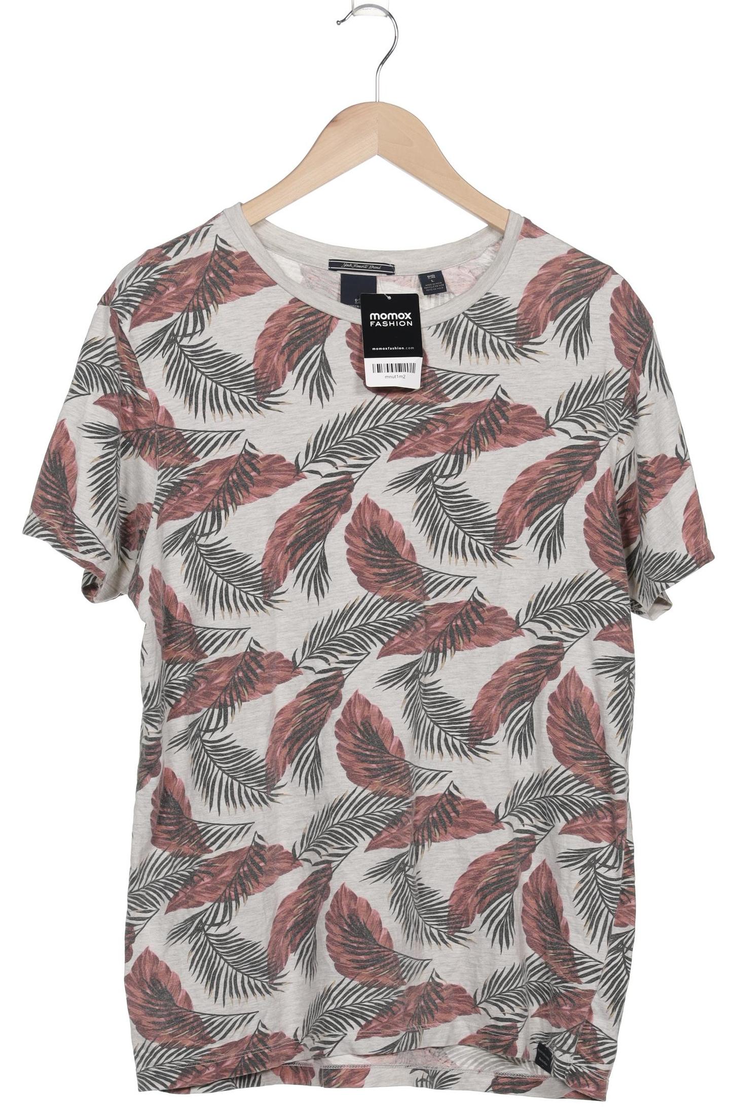 

Scotch & Soda Herren T-Shirt, grau, Gr. 52