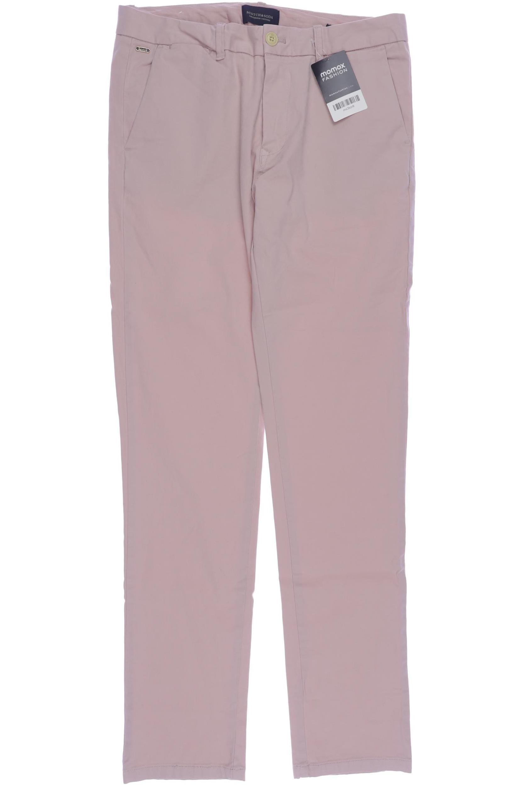 

Scotch & Soda Herren Stoffhose, pink, Gr. 29