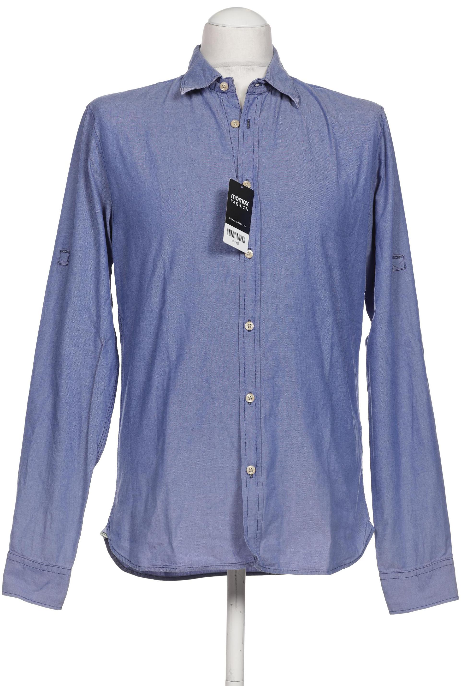 

Scotch & Soda Herren Hemd, blau
