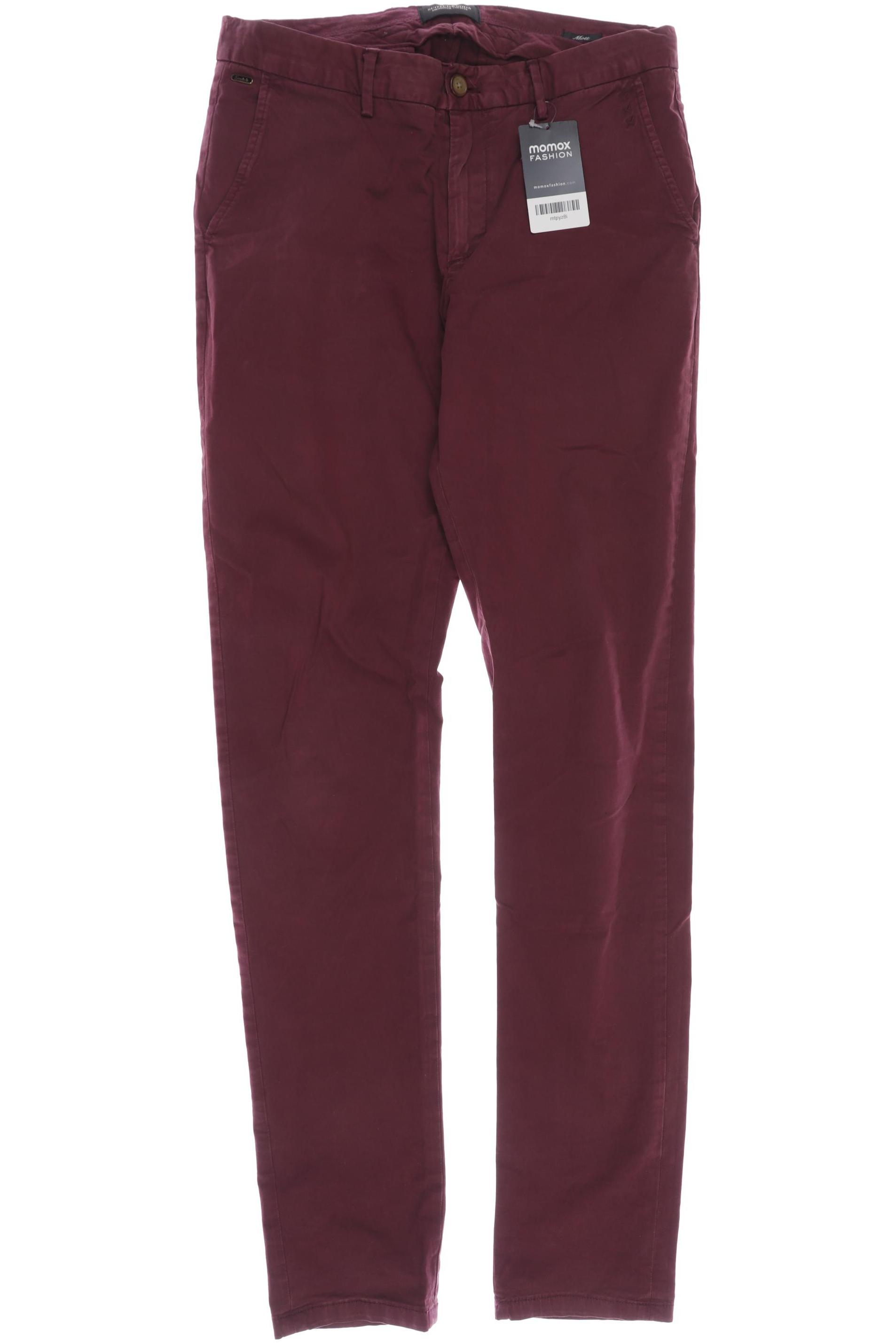 

Scotch & Soda Herren Stoffhose, bordeaux, Gr. 29