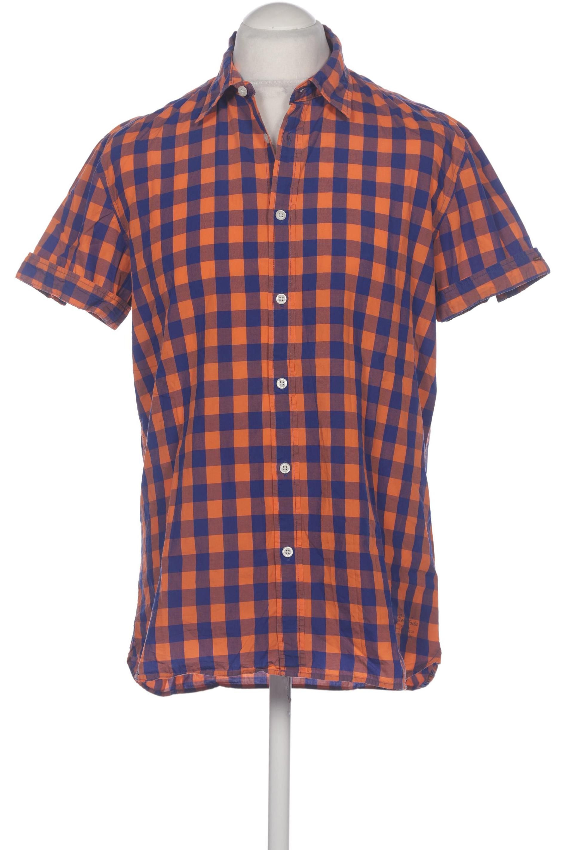 

Scotch & Soda Herren Hemd, orange, Gr. 52