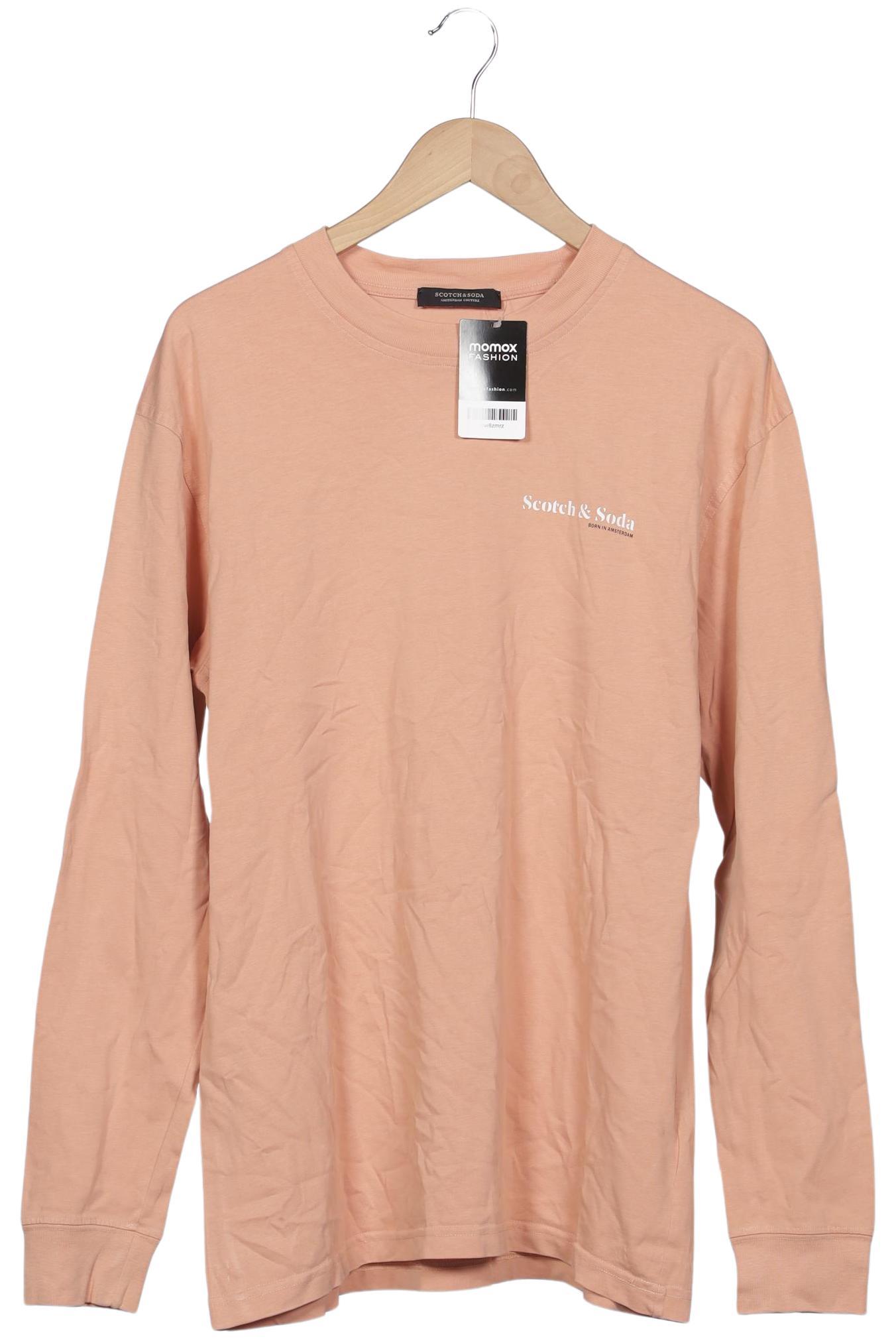 

Scotch & Soda Herren Langarmshirt, orange, Gr. 52