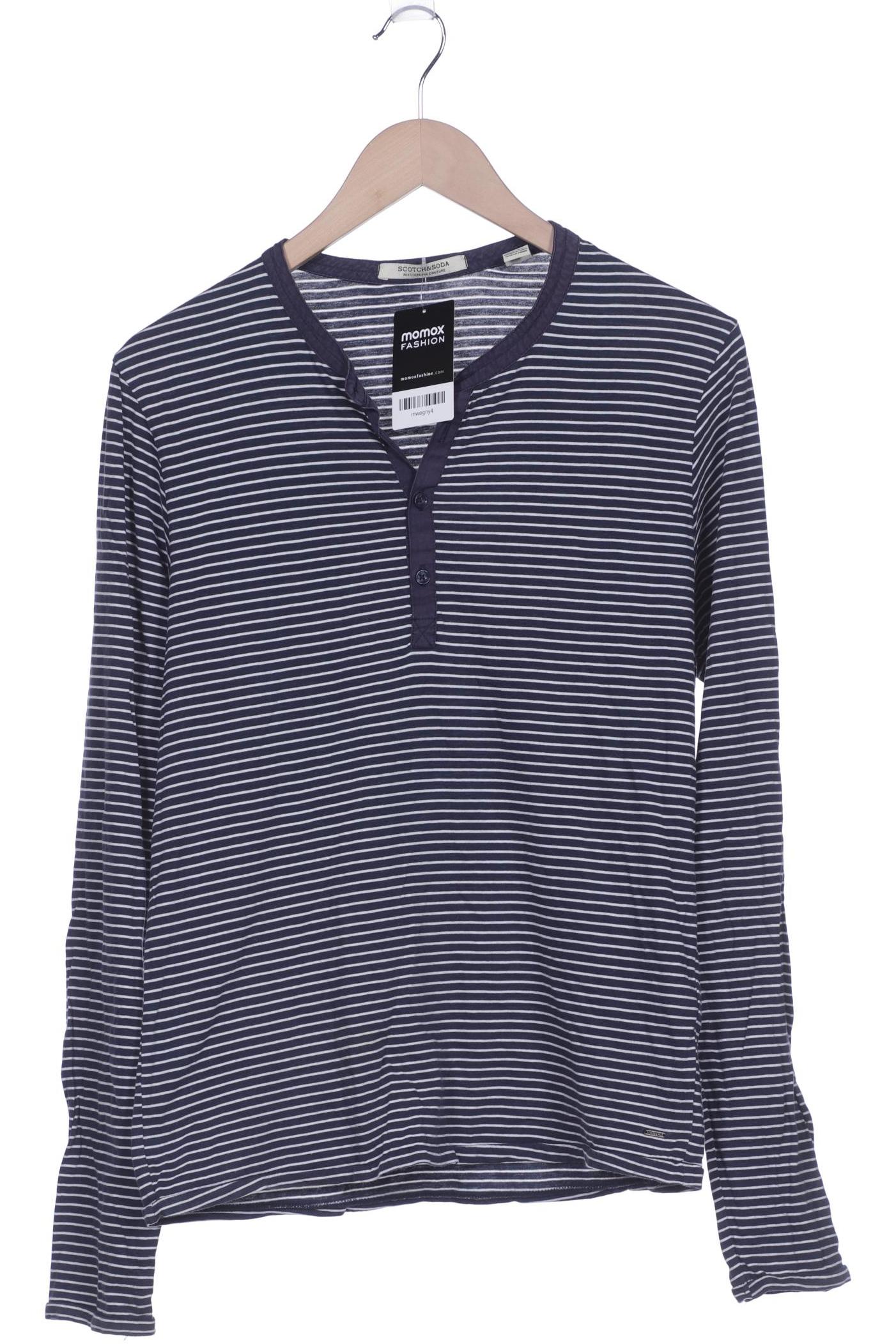 

Scotch & Soda Herren Langarmshirt, marineblau