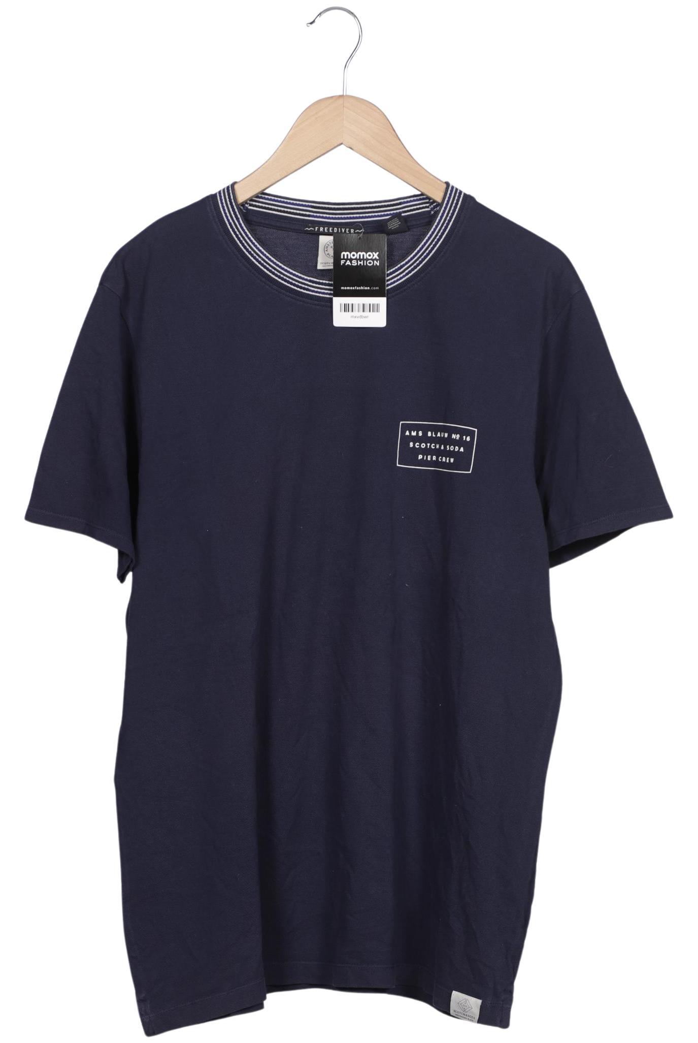 

Scotch & Soda Herren T-Shirt, marineblau, Gr. 54