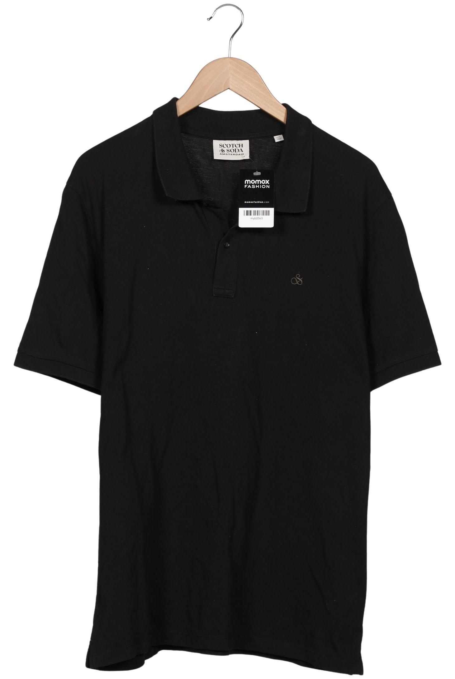 

Scotch & Soda Herren Poloshirt, schwarz, Gr. 56