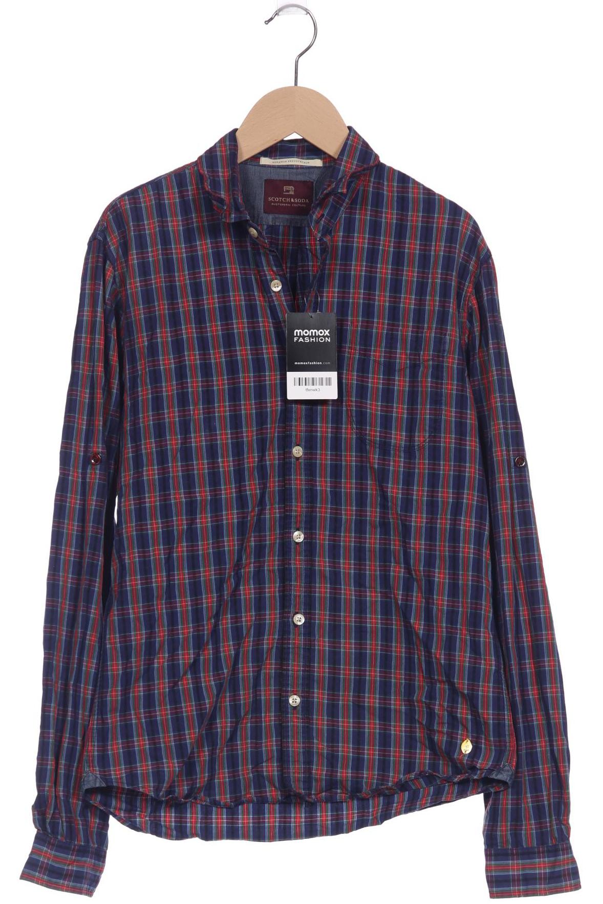 

Scotch & Soda Herren Hemd, blau, Gr. 46