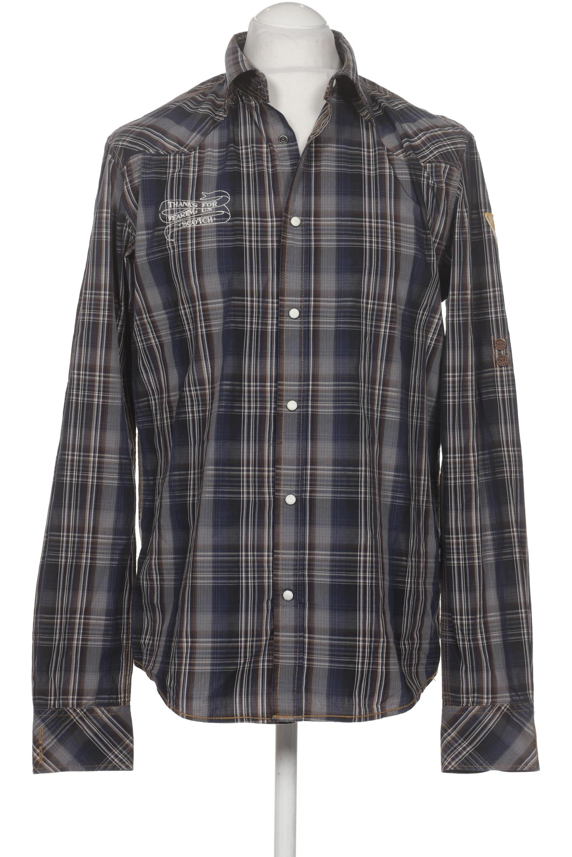

Scotch & Soda Herren Hemd, marineblau, Gr. 52