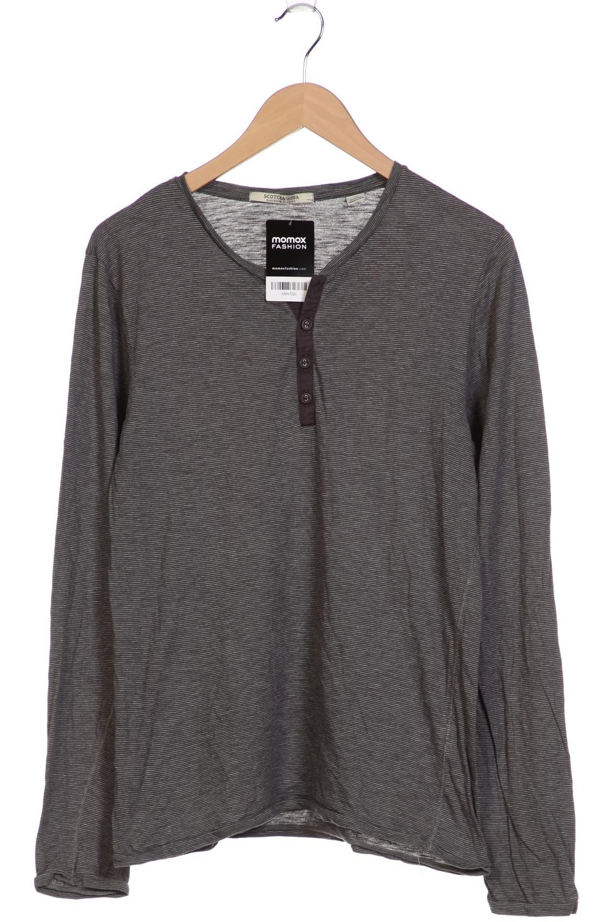 

Scotch & Soda Herren Langarmshirt, grau, Gr. 48