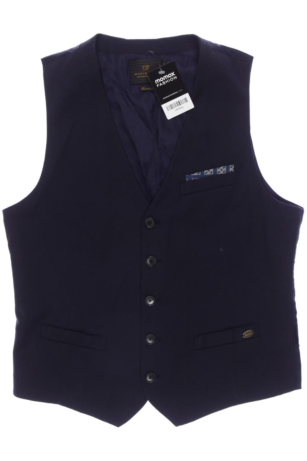 

Scotch & Soda Herren Weste, marineblau, Gr. 52