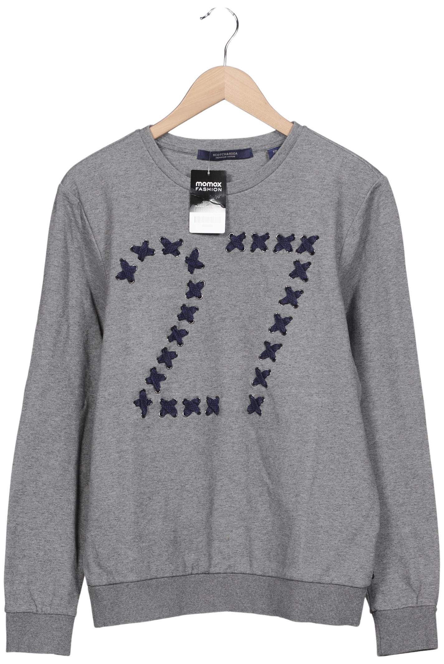 

Scotch & Soda Herren Sweatshirt, grau, Gr. 52