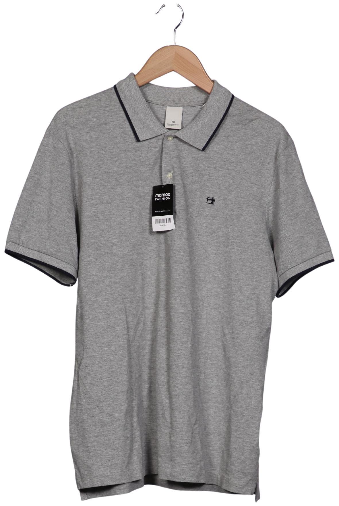 

Scotch & Soda Herren Poloshirt, grau, Gr. 52