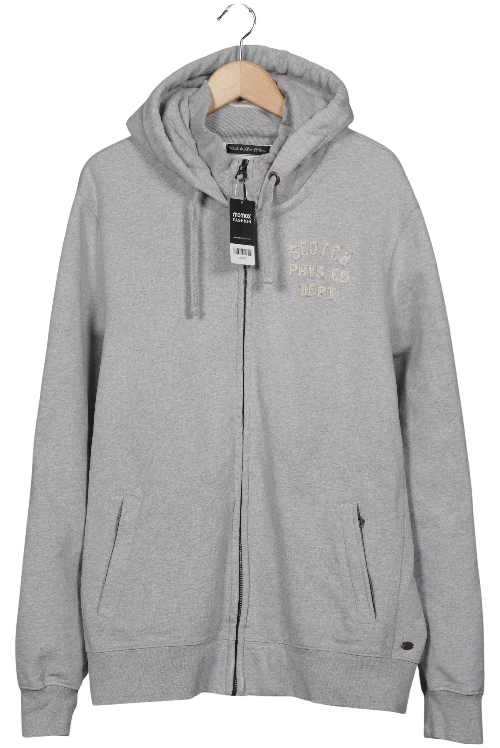 

Scotch & Soda Herren Kapuzenpullover, grau, Gr. 56