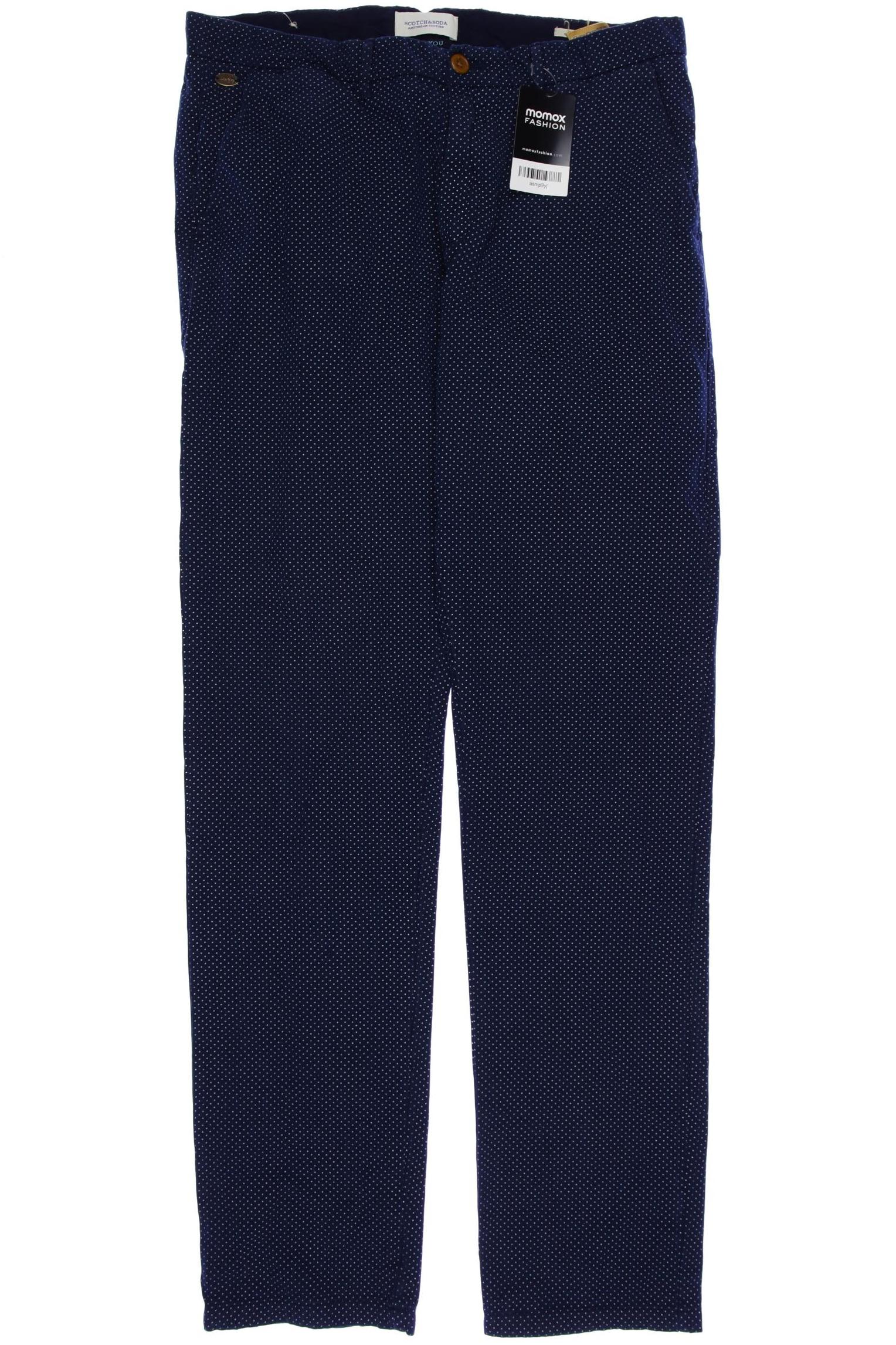 

Scotch & Soda Herren Stoffhose, marineblau, Gr. 33