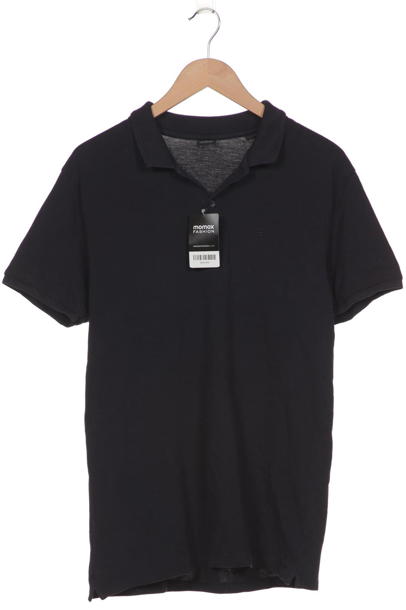 

Scotch & Soda Herren Poloshirt, schwarz