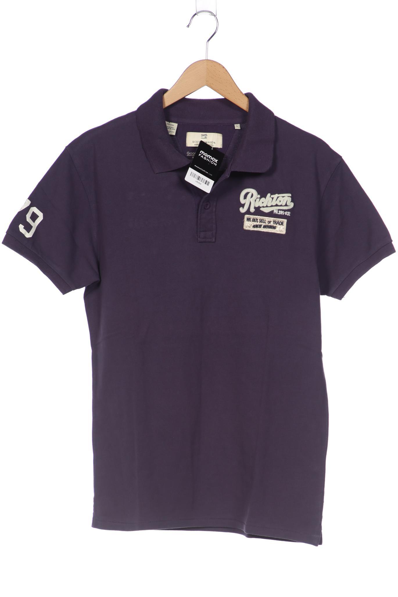 

Scotch & Soda Herren Poloshirt, flieder