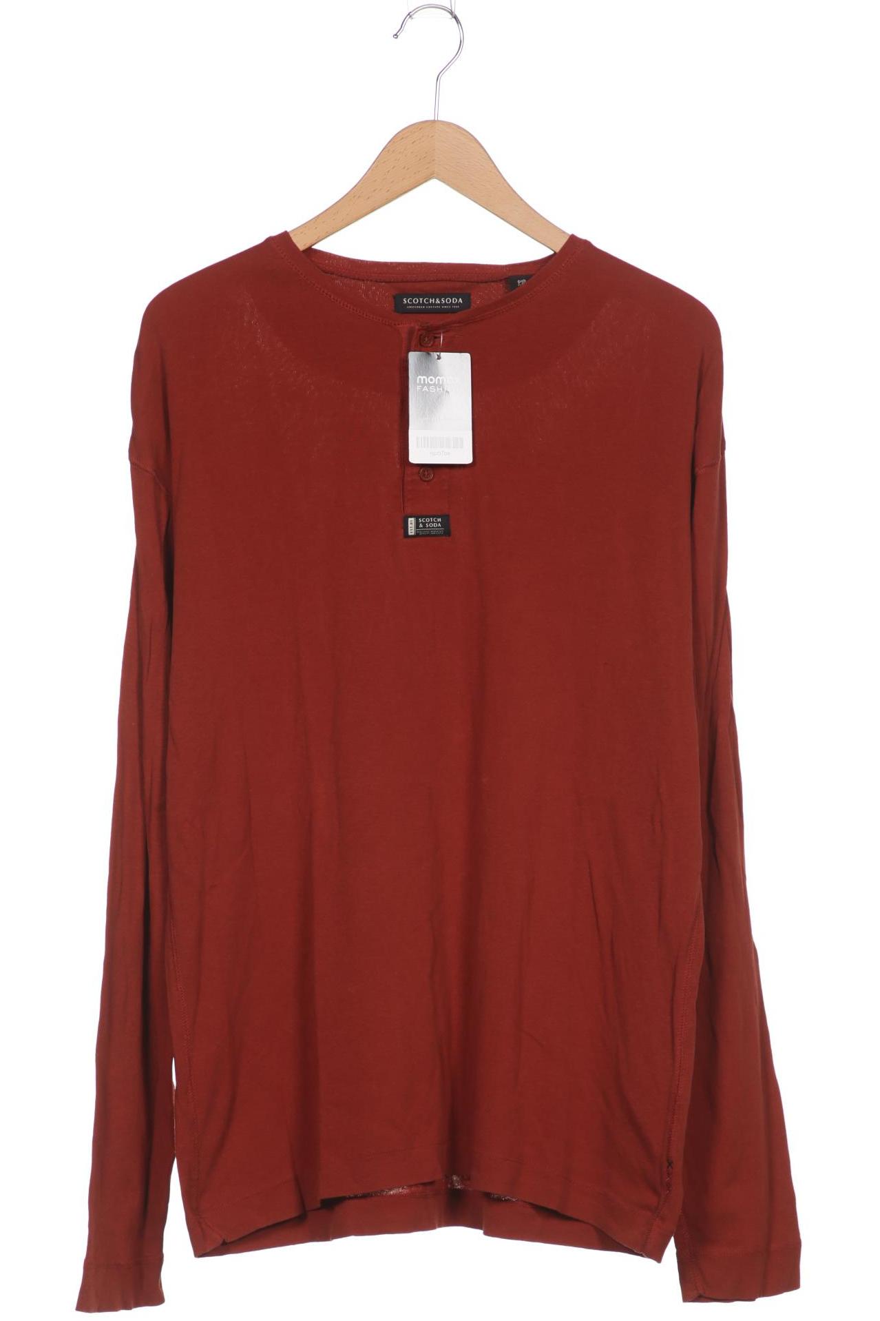 

Scotch & Soda Herren Langarmshirt, braun, Gr. 52
