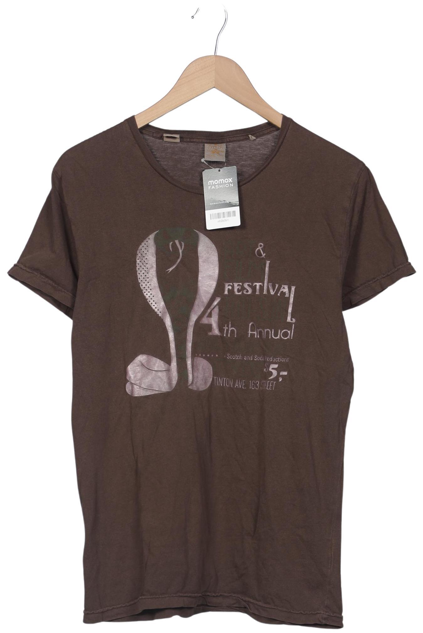 

Scotch & Soda Herren T-Shirt, braun, Gr. 52