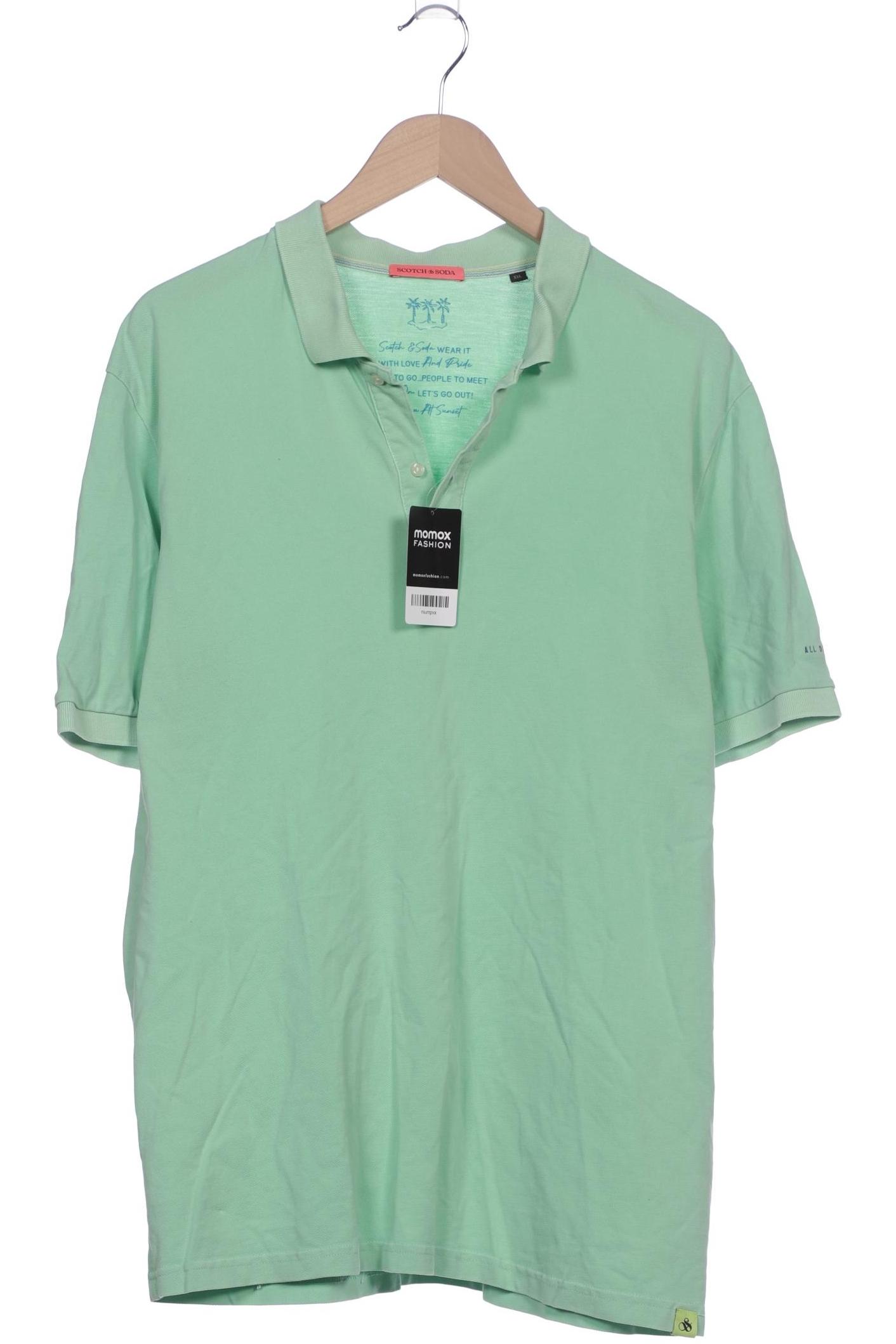 

Scotch & Soda Herren Poloshirt, hellgrün, Gr. 56