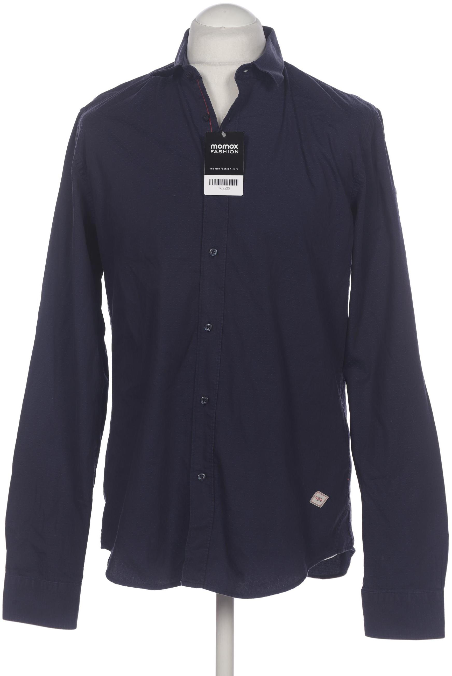 

Scotch & Soda Herren Hemd, marineblau, Gr. 52