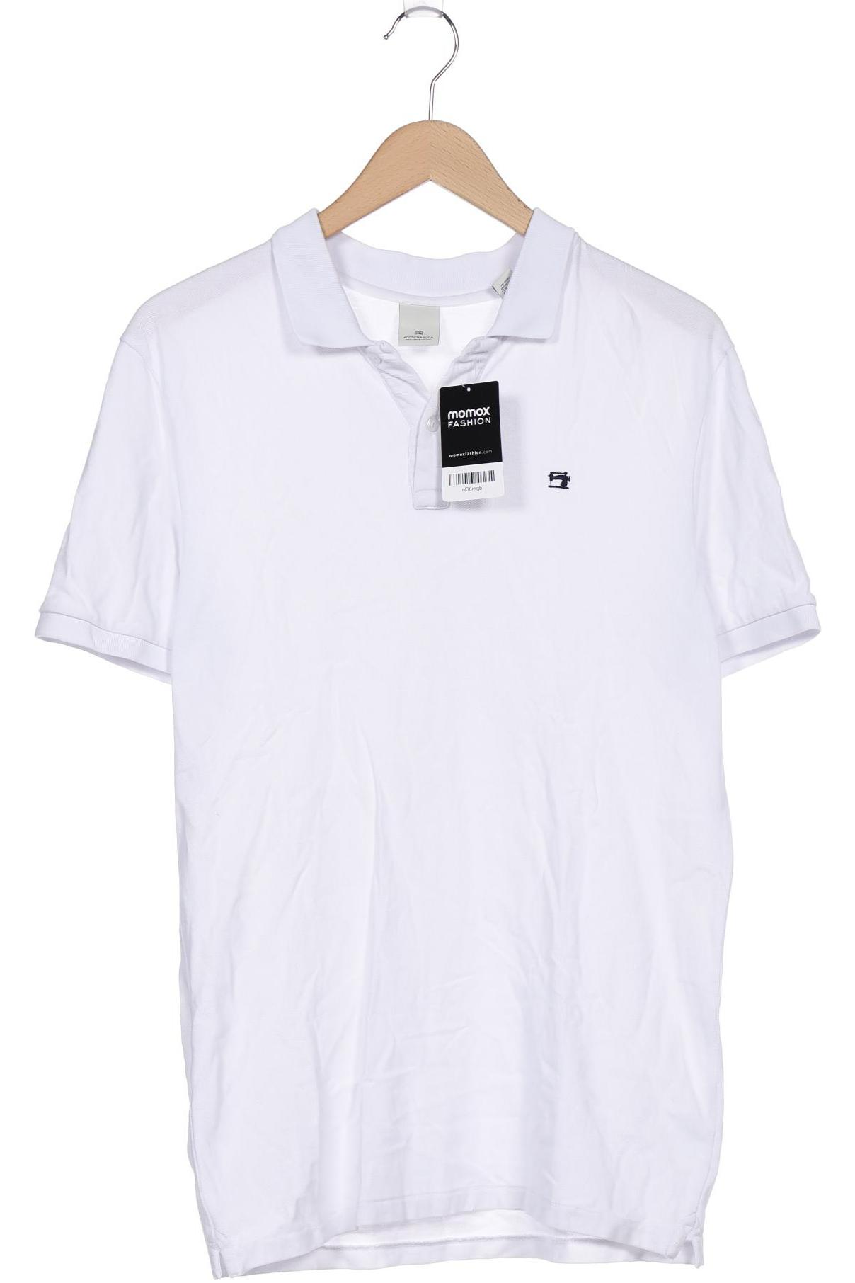 

Scotch & Soda Herren Poloshirt, weiß