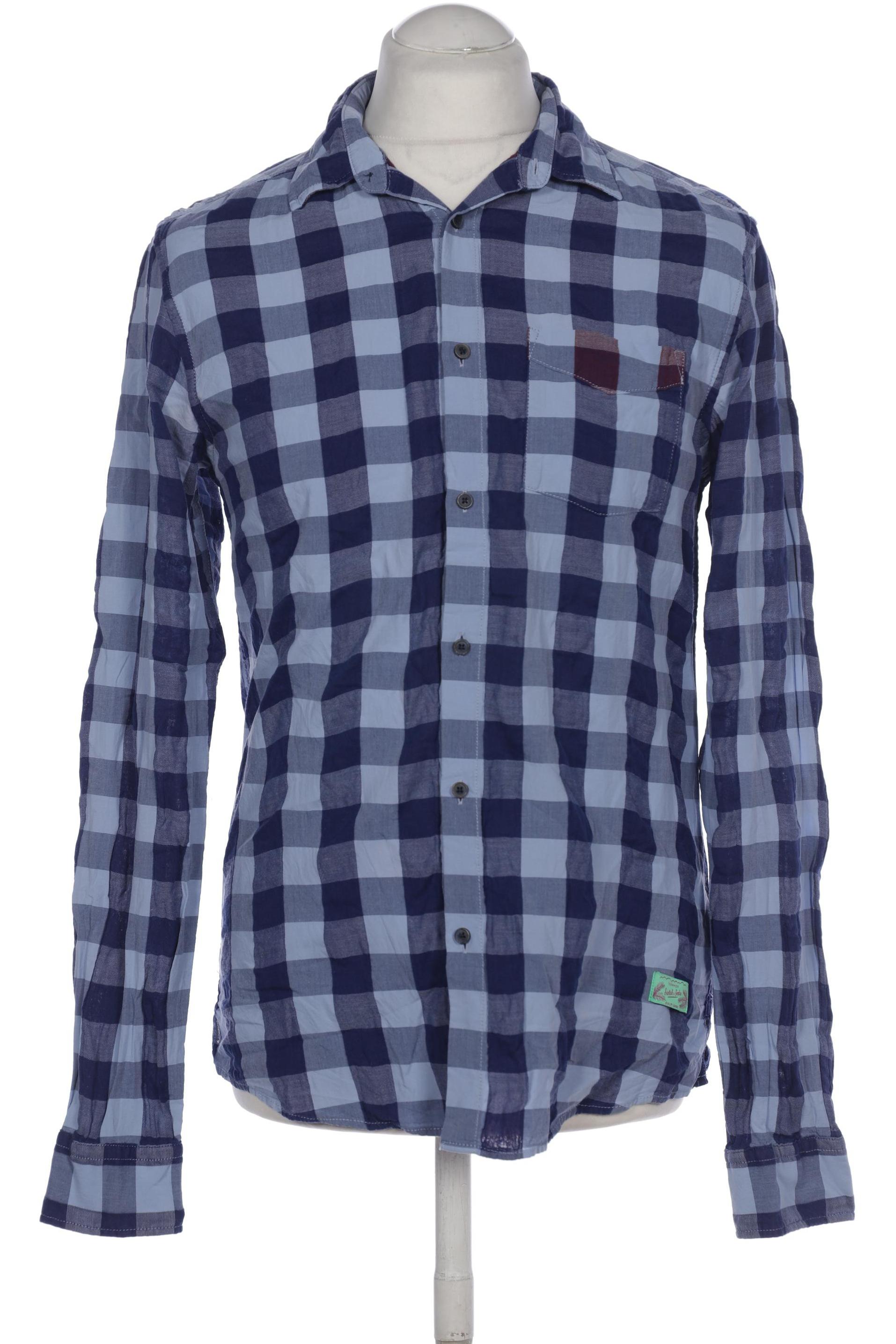 

Scotch & Soda Herren Hemd, blau, Gr. 48
