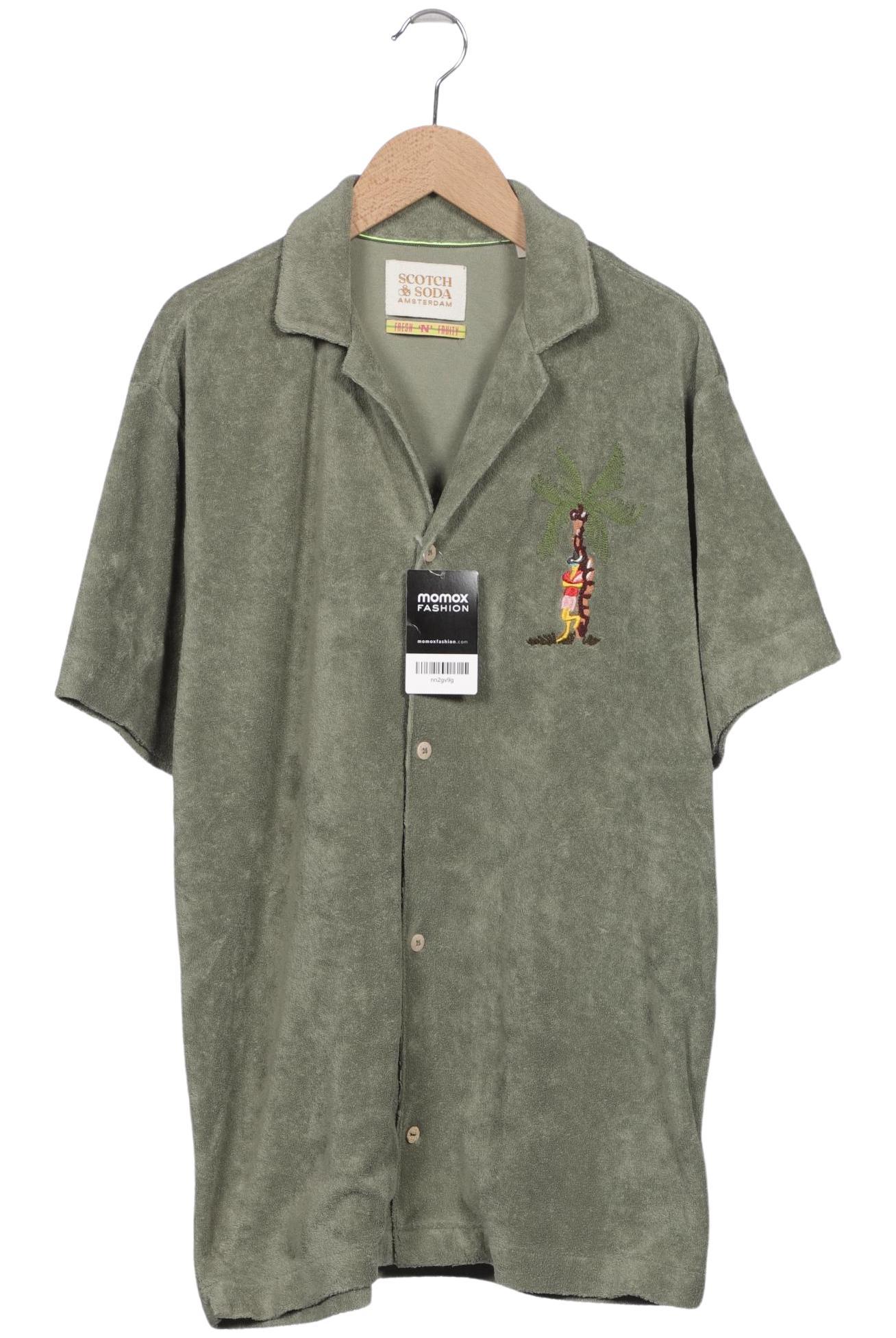

Scotch & Soda Herren Hemd, grün, Gr. 46