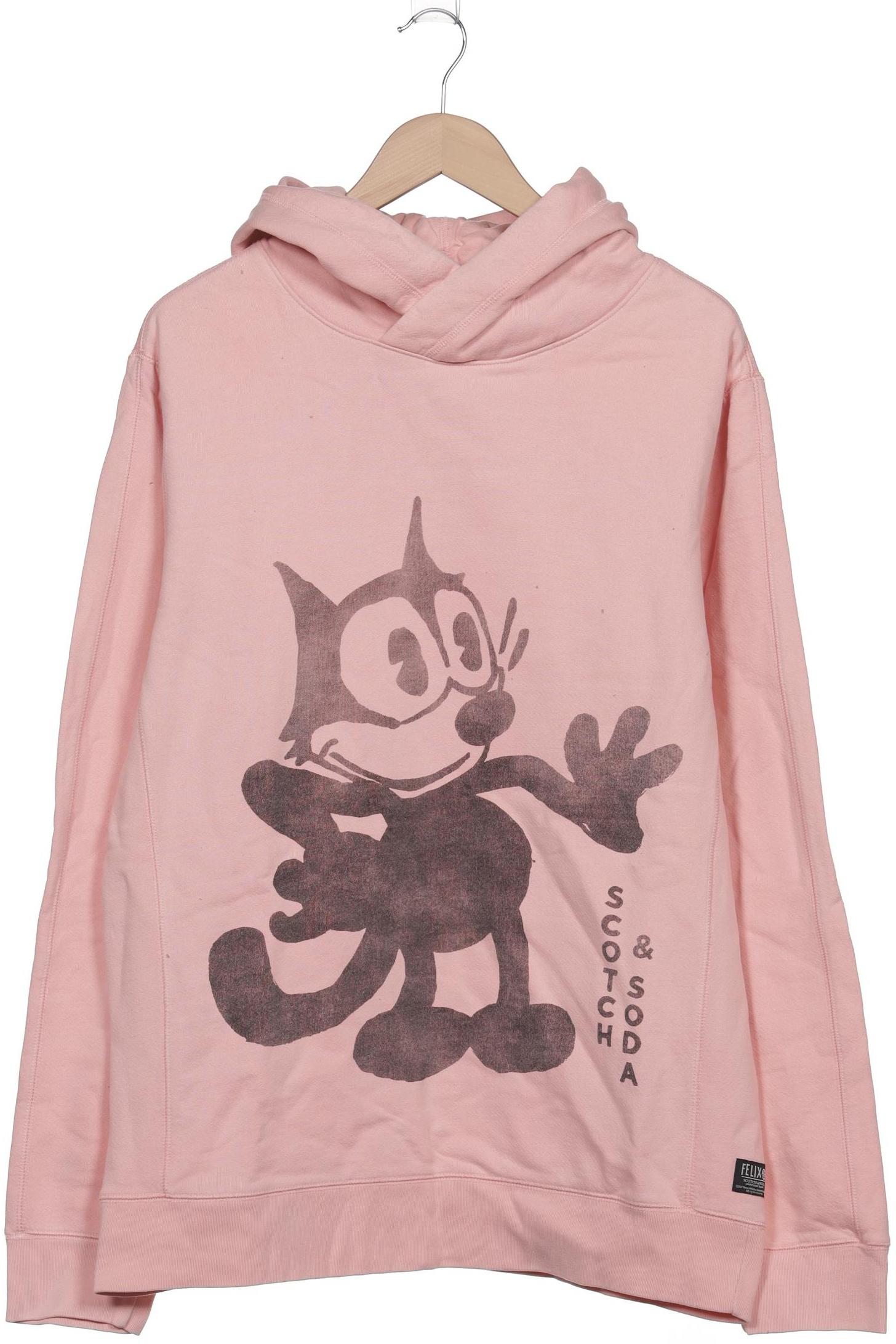 

Scotch & Soda Herren Kapuzenpullover, pink, Gr. 54