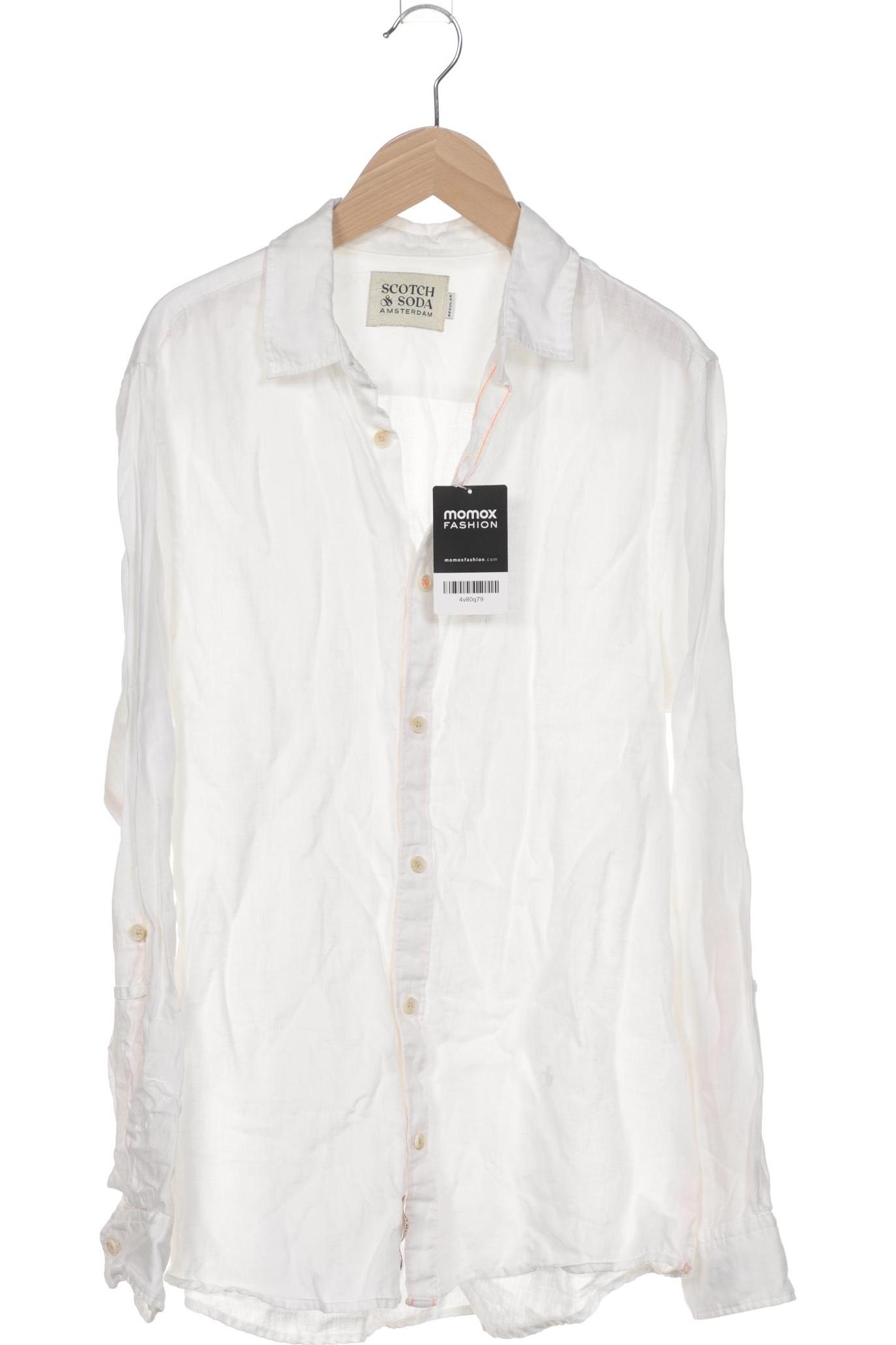 

Scotch & Soda Herren Hemd, weiß, Gr. 46